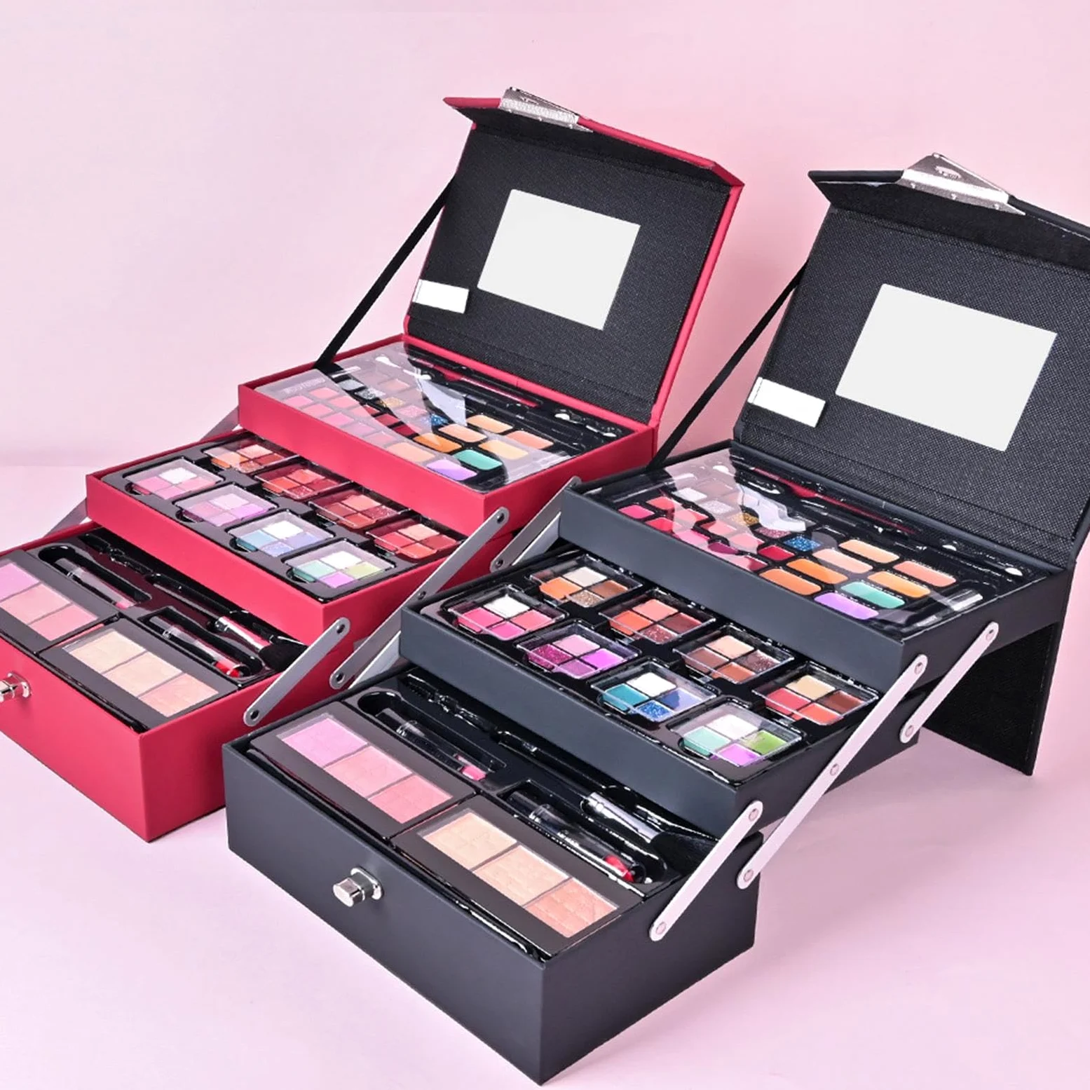Kit trucco completo, set trucco per donna Kit completo | Set multiuso - cosmetici completi per donne e ragazze, kit palette di per principianti