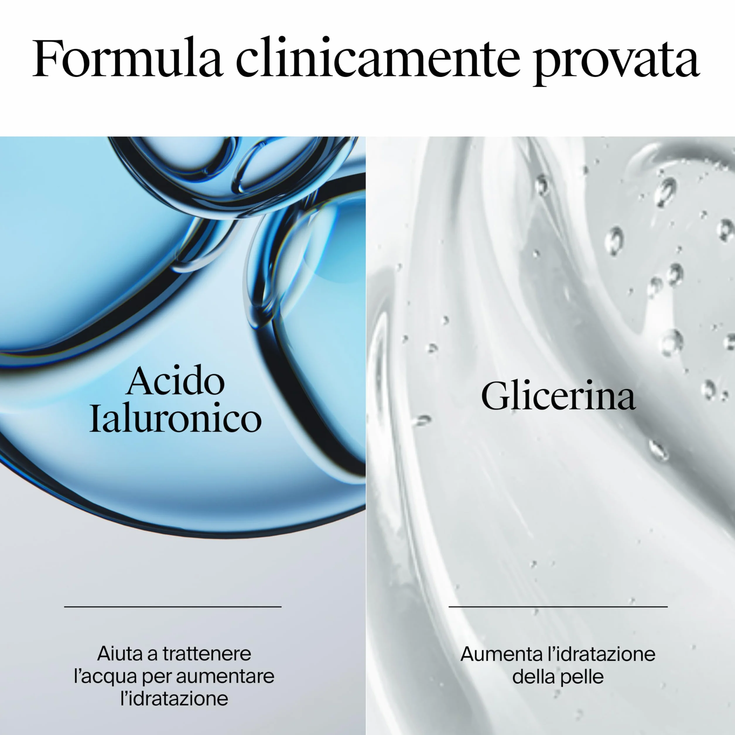 Neutrogena Hydro Boost Acqua-Gel Detergente Viso Senza Profumo, Detergente schiumogeno viso con Acido Ialuronico e Glicerina idratante, Gel detergente struccante per tutti i tipi di pelle, 200 ml