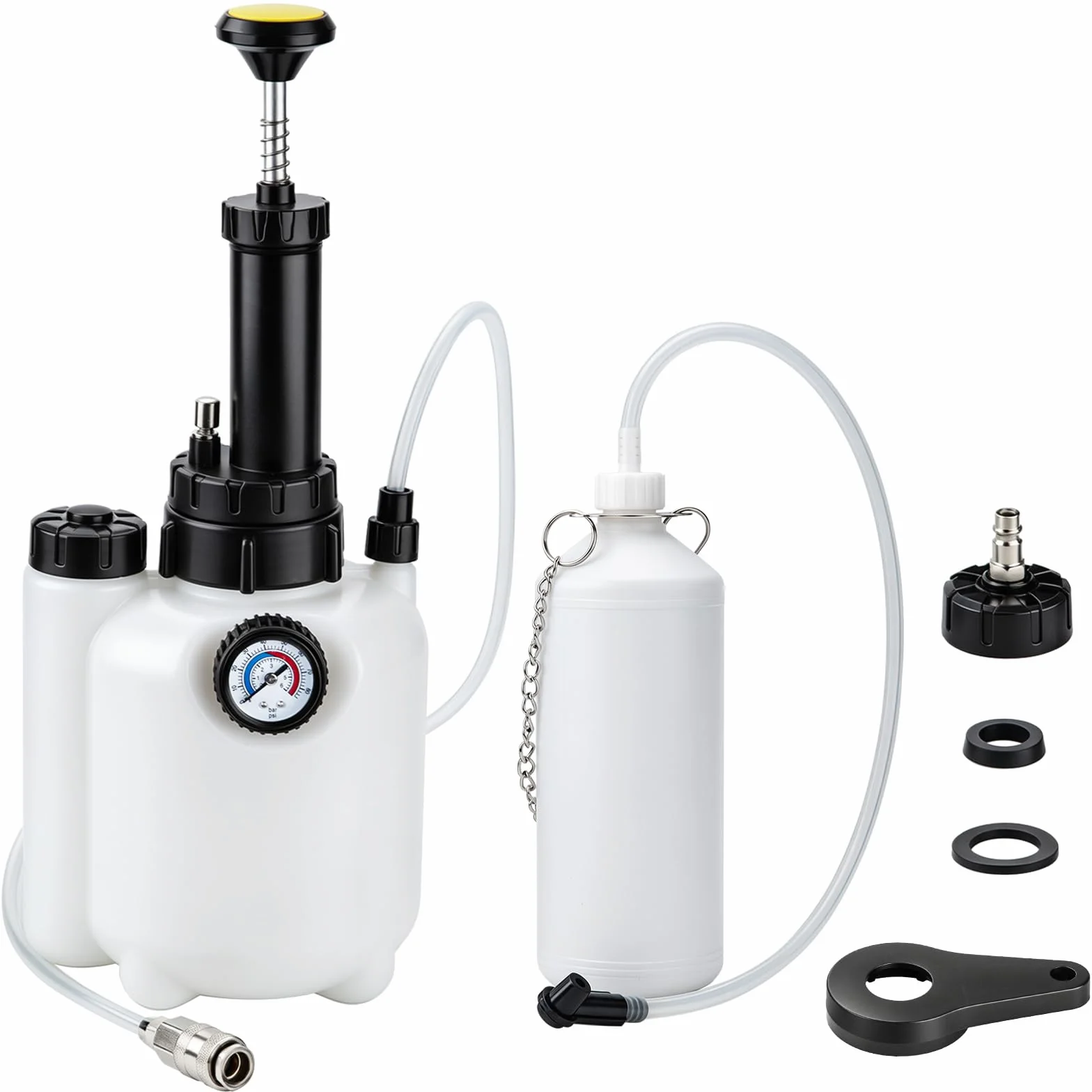Spurgo Freni Auto 3L Manuale Cambio Liquido Freni Set con Adattatore E20