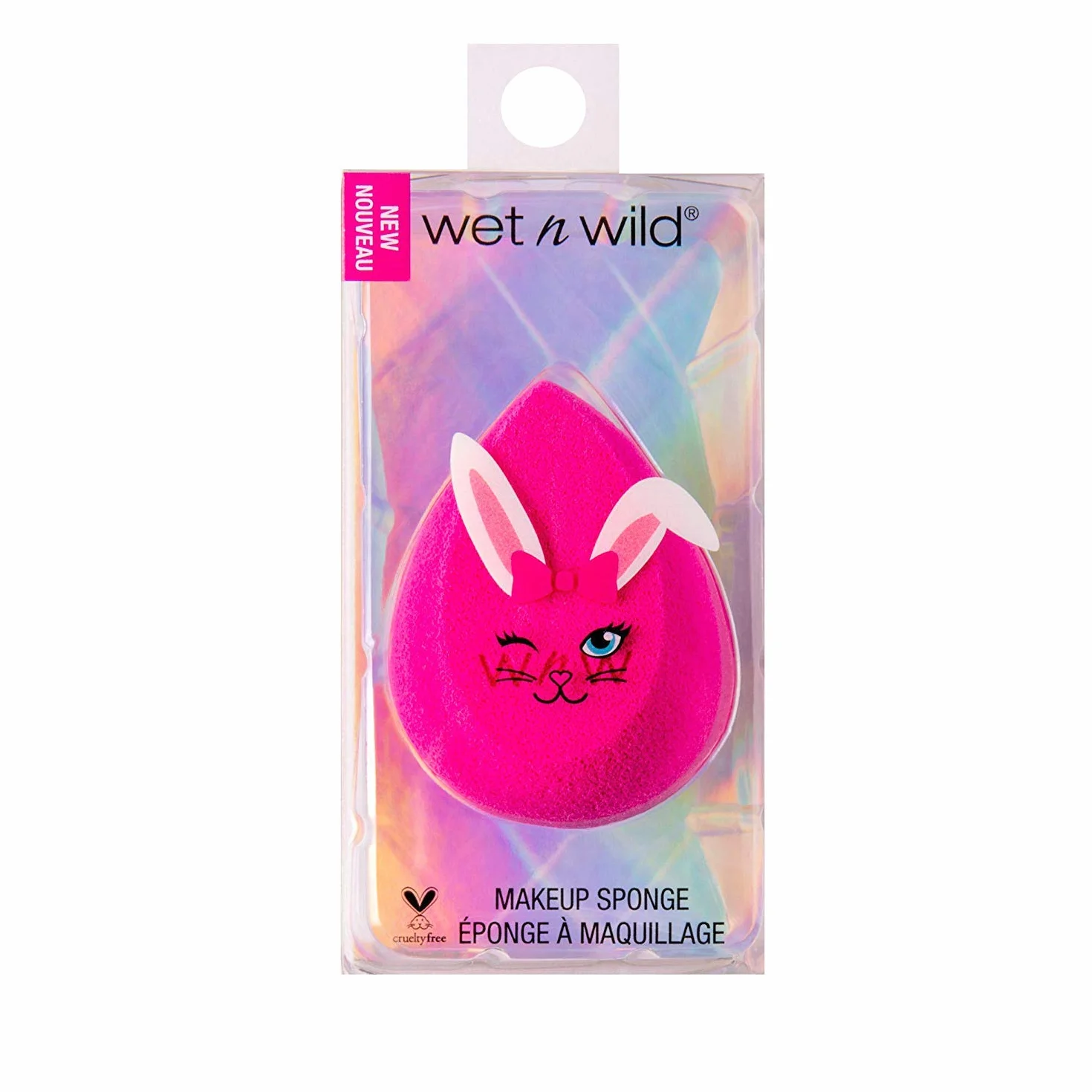Wet n Wild Makeup Sponge Applicator, Beauty Blender per Fondotinta e Correttore, Spugna di Precisione con Testa a Punta