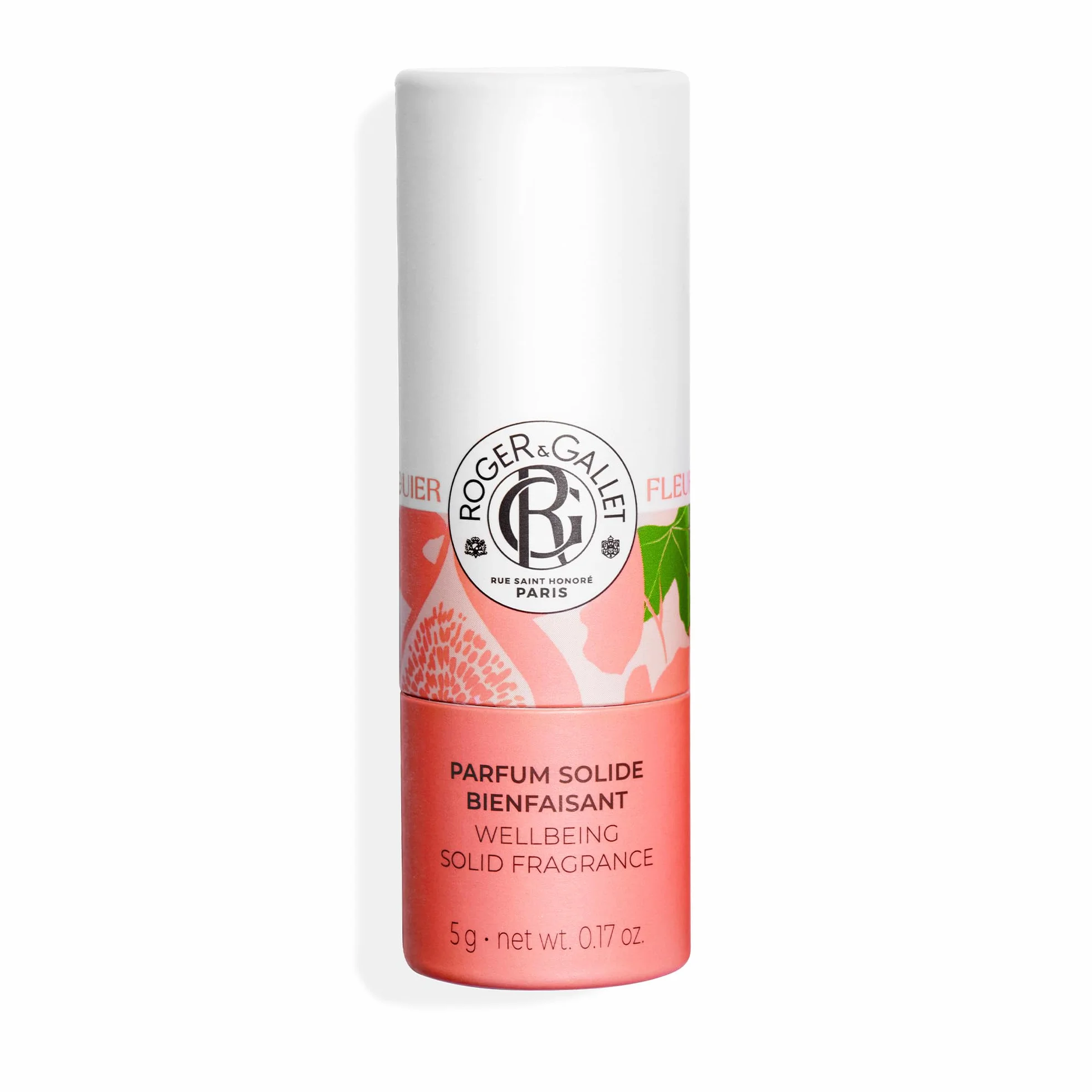 Roger&Gallet - Fleur de Figuier - Profumo Solido di Benessere - Fico, Muschio, Pompelmo - 5g