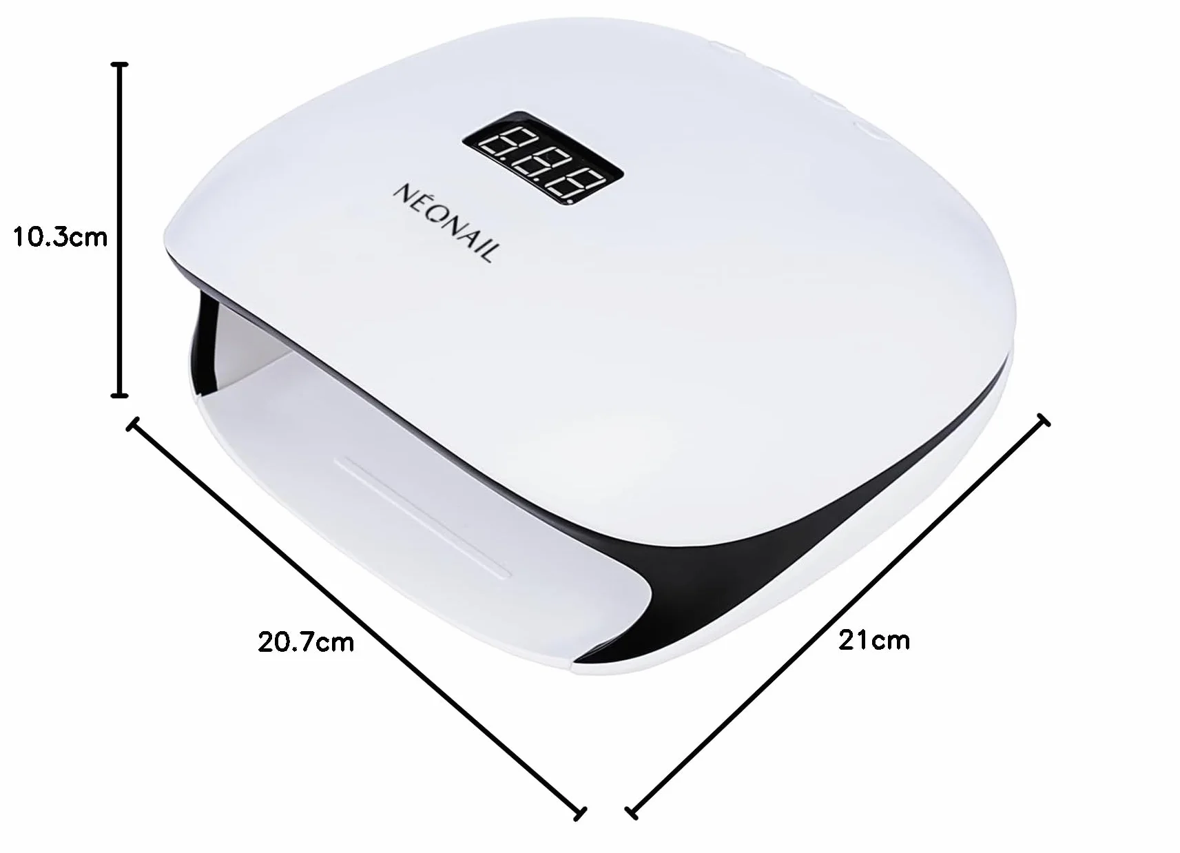 NÉONAIL Lampada UV LED Unghie per Smalto Semipermanente Unghie - Lampada LED 36W/48 LCD Display - Fornetto Unghie Semipermanente - Lampada Unghie UV LED