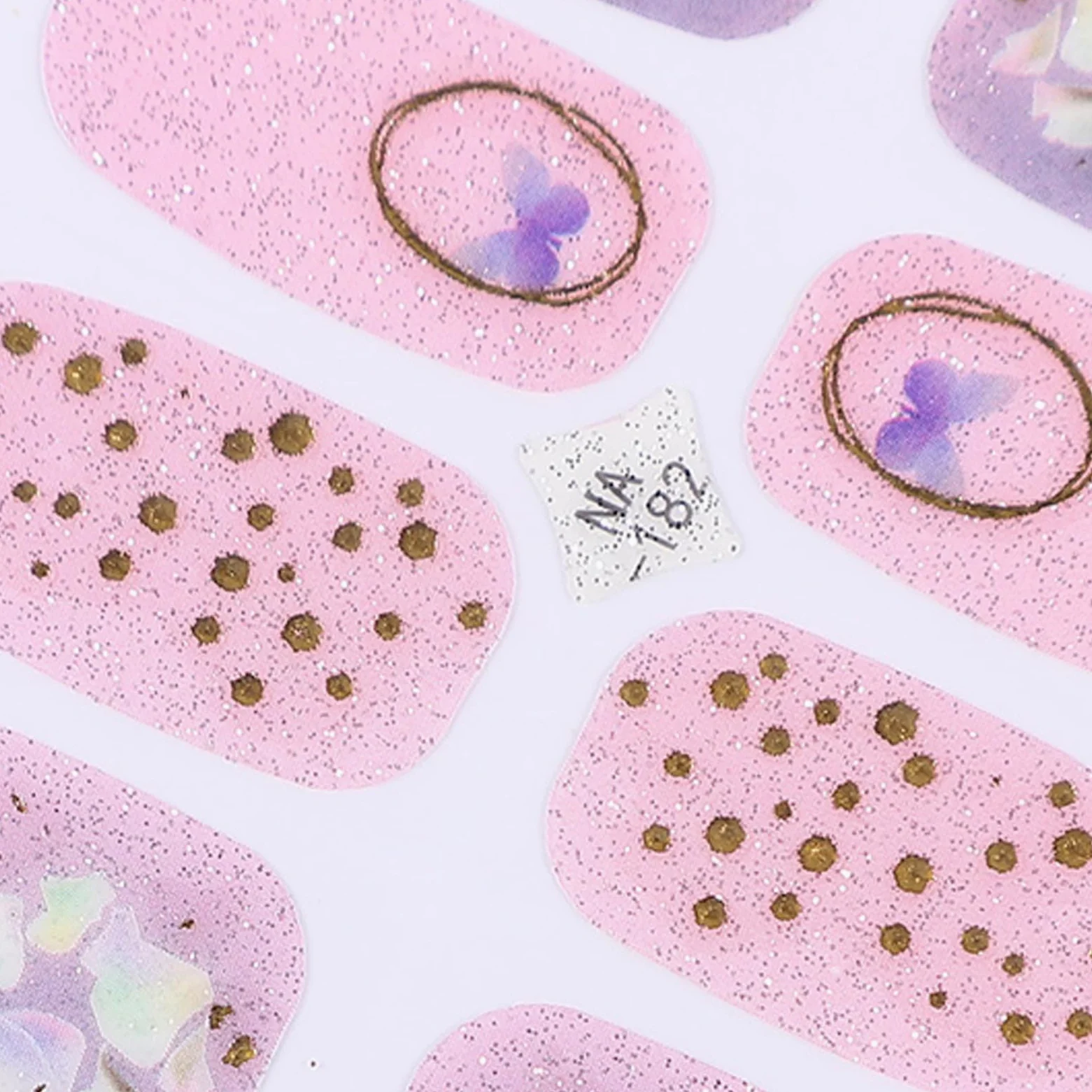 CALLARON 3 Set Adesivi per Unghie Gradiente con Decorazioni Stickers per Nail Art per Unghie Femminili Facili Applicare e Personalizzare