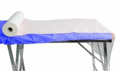 Rotolo Lenzuolino Carta 2 Veli Micro-Incollato Pura Cellulosa H. 60 cm x 70 mt