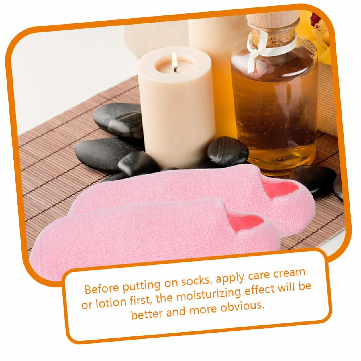 3paia Socks Idrogel Con Gel Idratante Di Calzini Antiscivolo Per Donna e Ragazza Comfort Per Piedi Secchi e Screpolati Per Spa e Notte