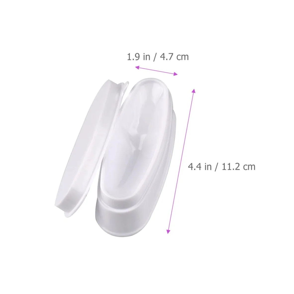 FRCOLOR 10 Set Dip French Dip Powder Nail Kit Dip Powder Organizer Strumenti per Manicure Organizzatori di Polvere con