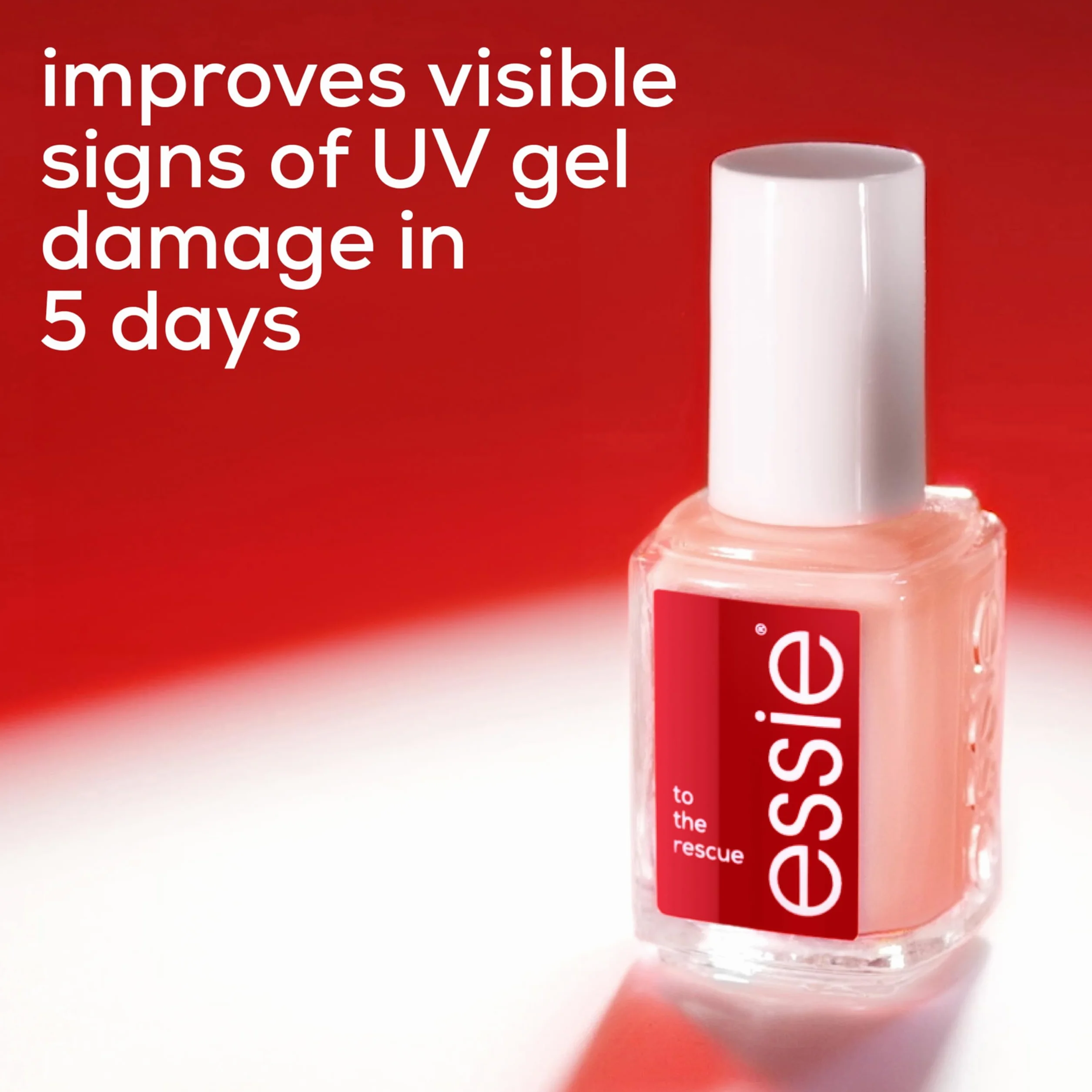 Essie Smalto per Unghie Gel Riparatore Cura Fortifica Unghie Danneggiate Finish Naturale Lucido Cheratina Ceramidi Tonalità 260 13,5 ml