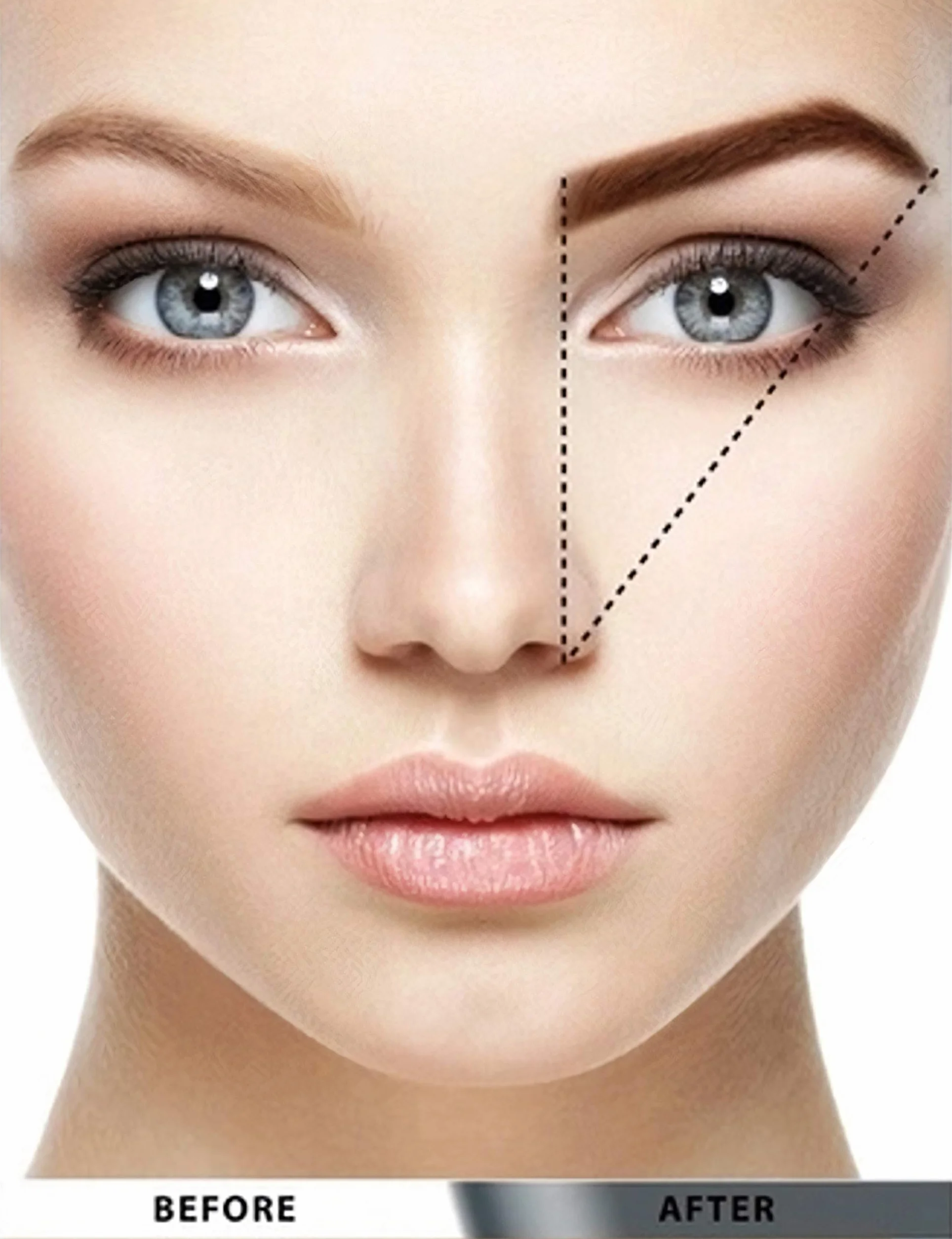 Demure Colore Sopracciglia, Colorante con Olio di Argan e di Ricino, Risultato Naturale e Duraturo Fino a 4 Settimane, Applicazione Rapida e Precisa (MARRONE SCURO 3.0)