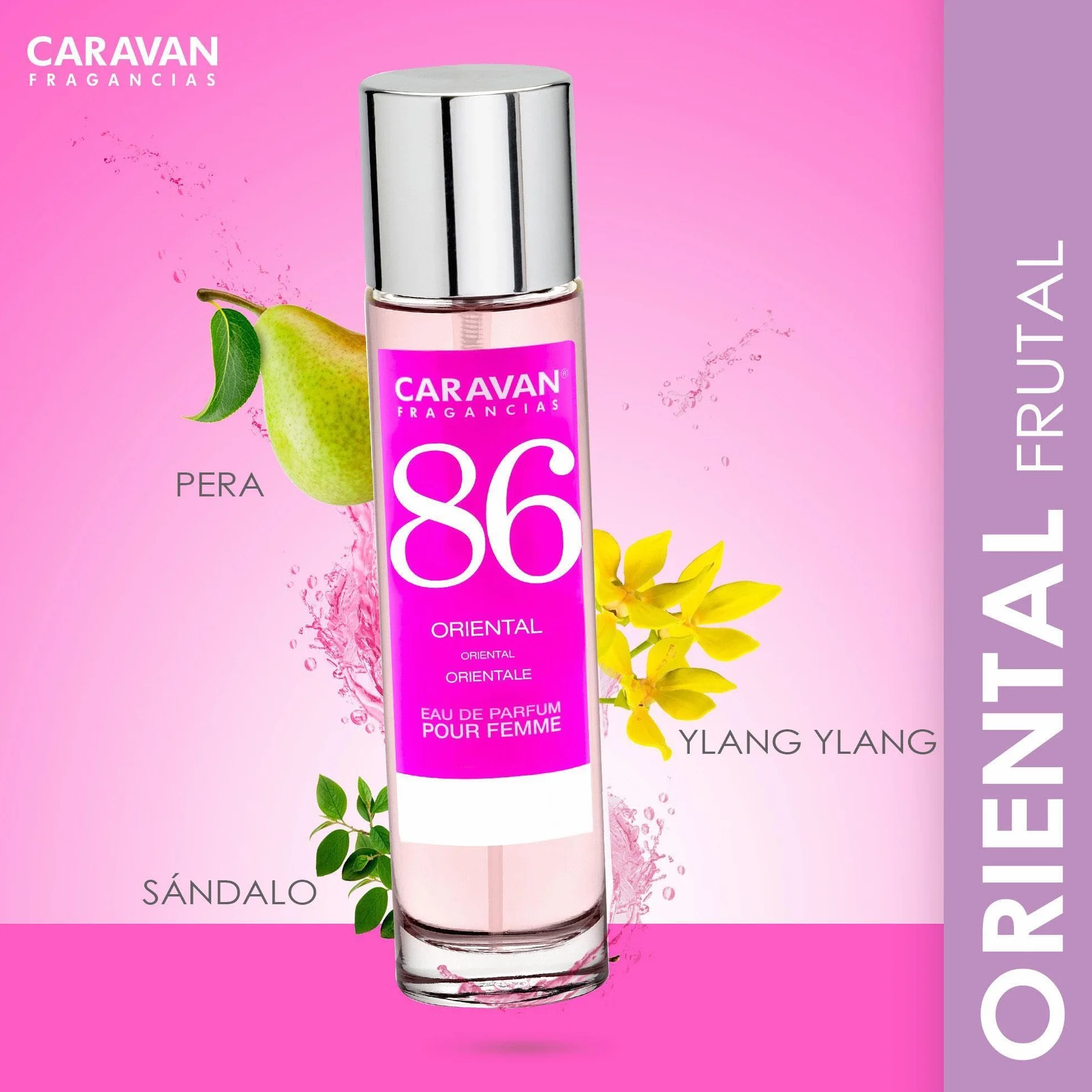 CARAVAN FRAGANCIAS Profumo da donna n. 47 da 150 ml + set di 10 flaconcini di fragranze femminili diverse da Caravan per scoprire nuovi aromi