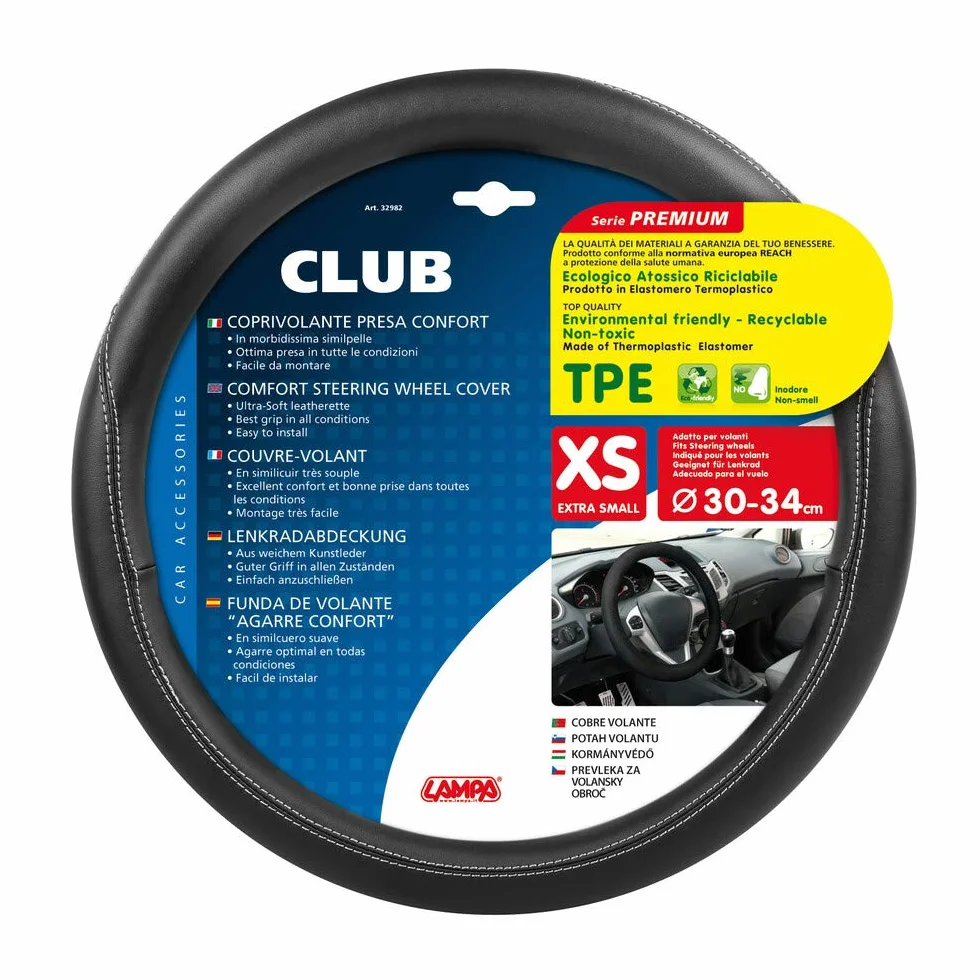 Lampa Club 32982 Skeentex XS Ø 30/34 cm Nero