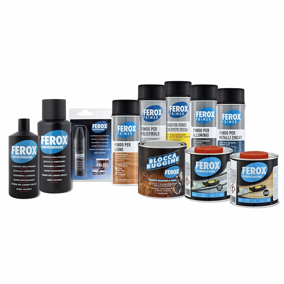 AREXON FEROX CONVERTIRUGGINE 750 ml trattamento rimozione ruggine protezione superfici ferro