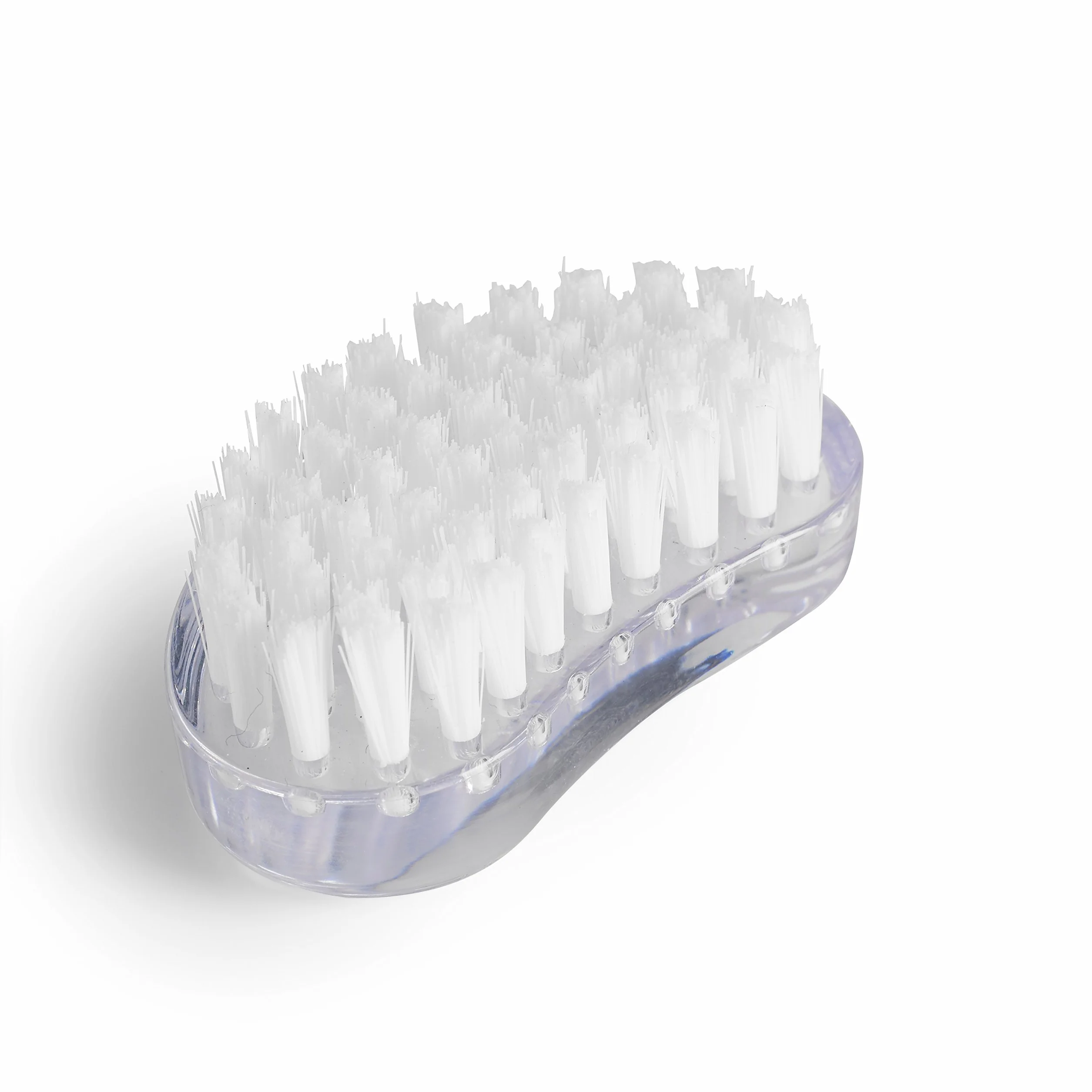 Manicare Spazzola per unghie in plastica, spazzola igienica per la pulizia delle mani e delle unghie, spazzola per pulire sotto lo sporco e il grasso, setole solide e forti, per l'uso su unghie e