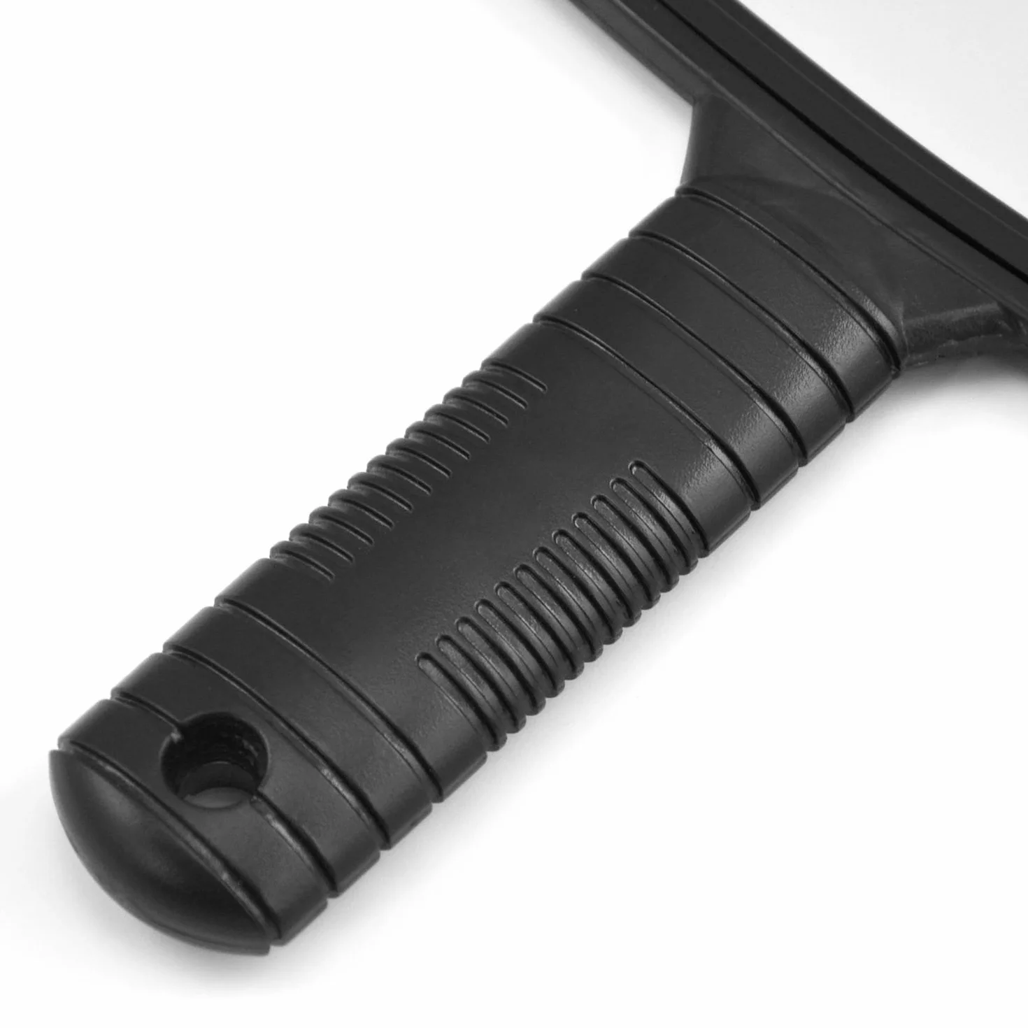 TRIXES Specchio Portatile Professionale per Salone Parrucchiere Barbiere con Manico - Specchio Trucco Portatile Grande e Comodo - Specchietto Dentista - Nero