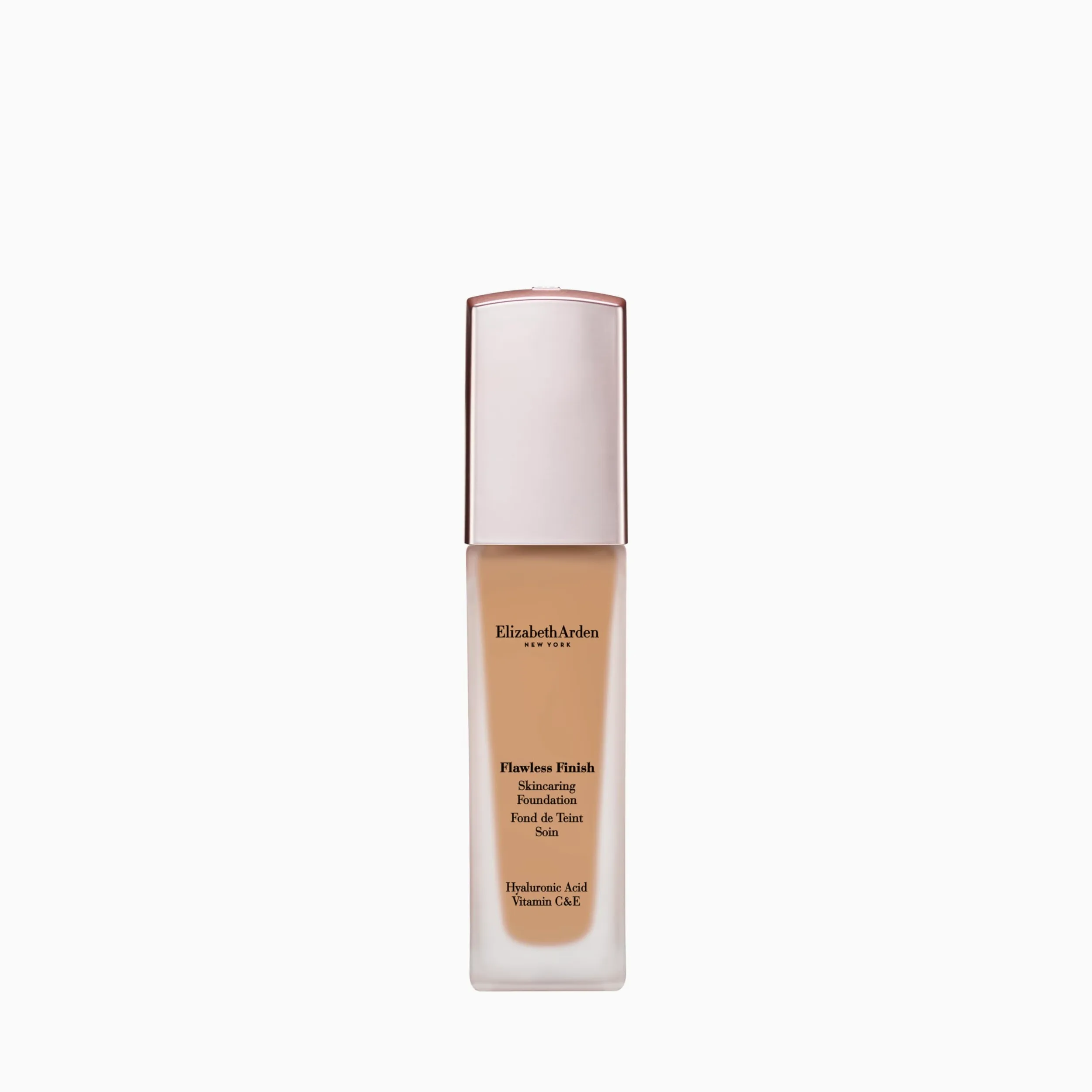 Elizabeth Arden - Fondotinta Flawless Finish con Acido Ialuronico, Vitamina C e E, Trucco Liquido a Lunga Durata Senza Profumo, 300N, per Pelle Media con Sottotoni Neutri, 30ml