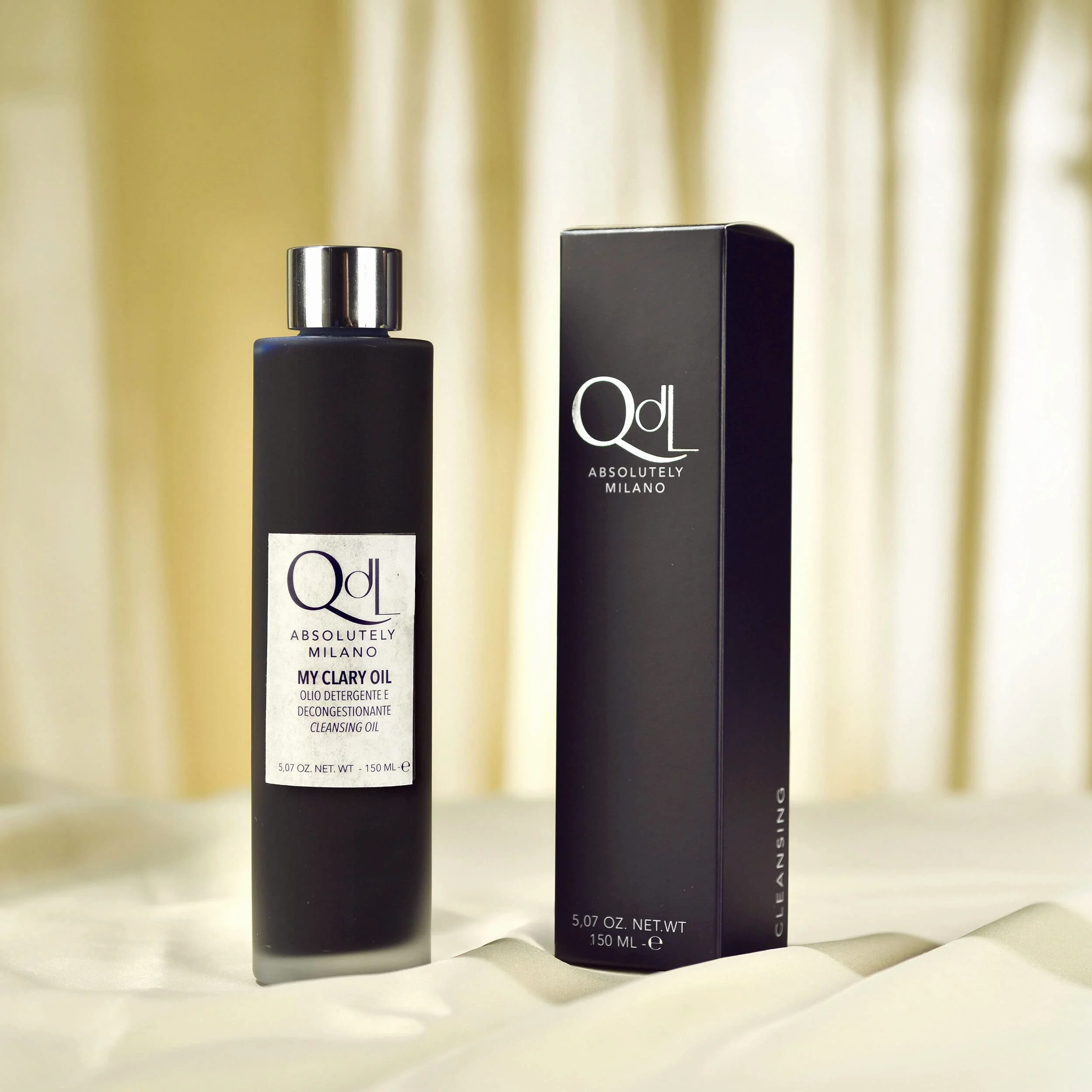 QDL Absolutely Milano MY CLARY OIL CLEANSING OIL 150 ML Olio Detergente Viso