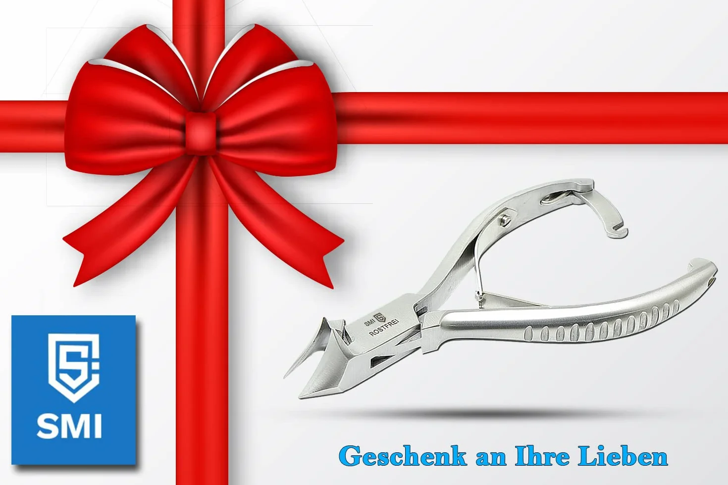 Tagliaunghie professionale in Acciaio Inox 14 cm per unghie incarnite