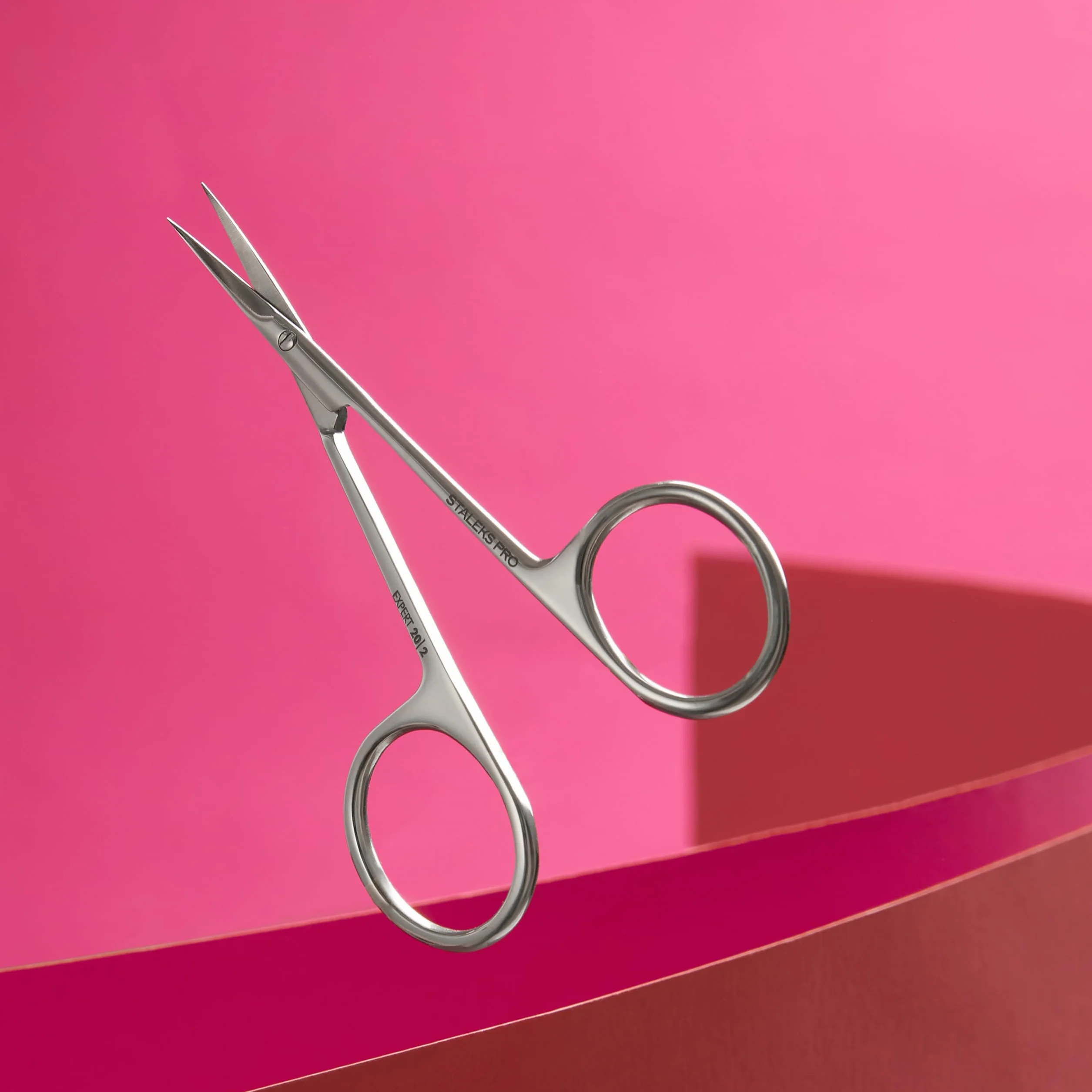 STALEKS PRO Forbici per cuticole Expert SE-20/2 Acciaio inossidabile