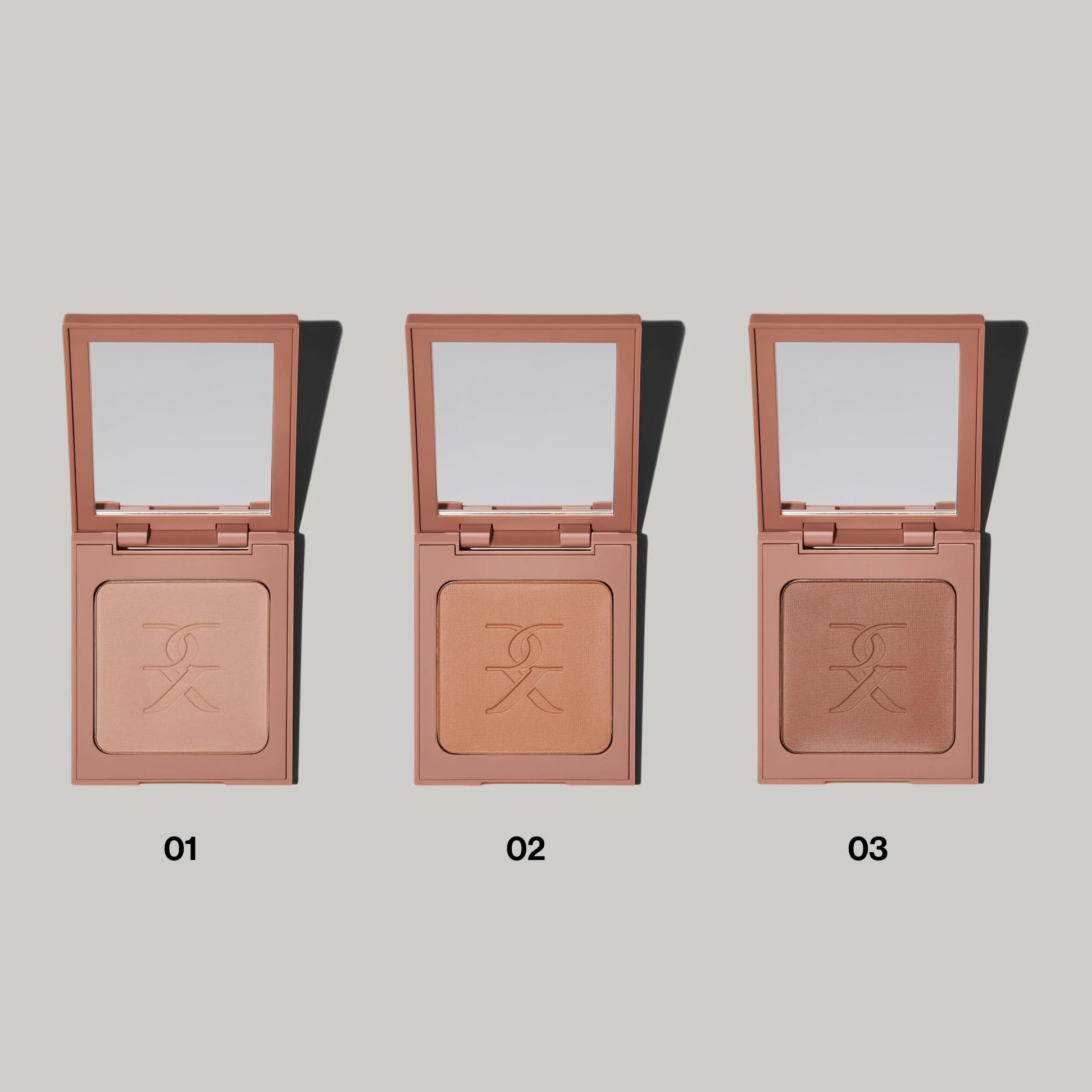 Halo Libre Bronzer 02 - Terra make up viso e terra abbronzante viso in polvere effetto naturale - Texture setosa sfumabile per contouring viso e incarnato uniforme, Made in Italy