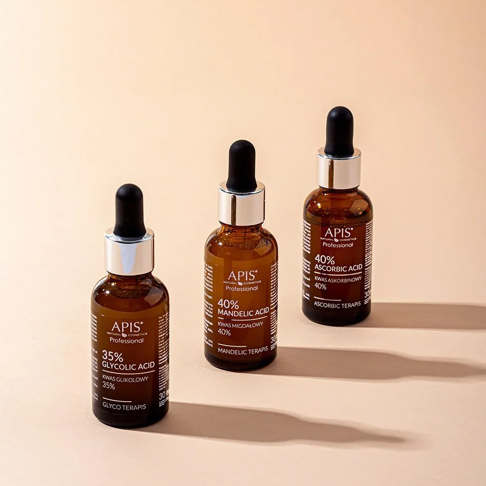 Apis MANDELIC TERAPIS Acido mandelico 40% - 30 ml - Azione antibatterica, esfolia l’epidermide morta, lenisce le infiammazioni della pelle a tendenza acneica, schiarisce le iperpigmentazioni