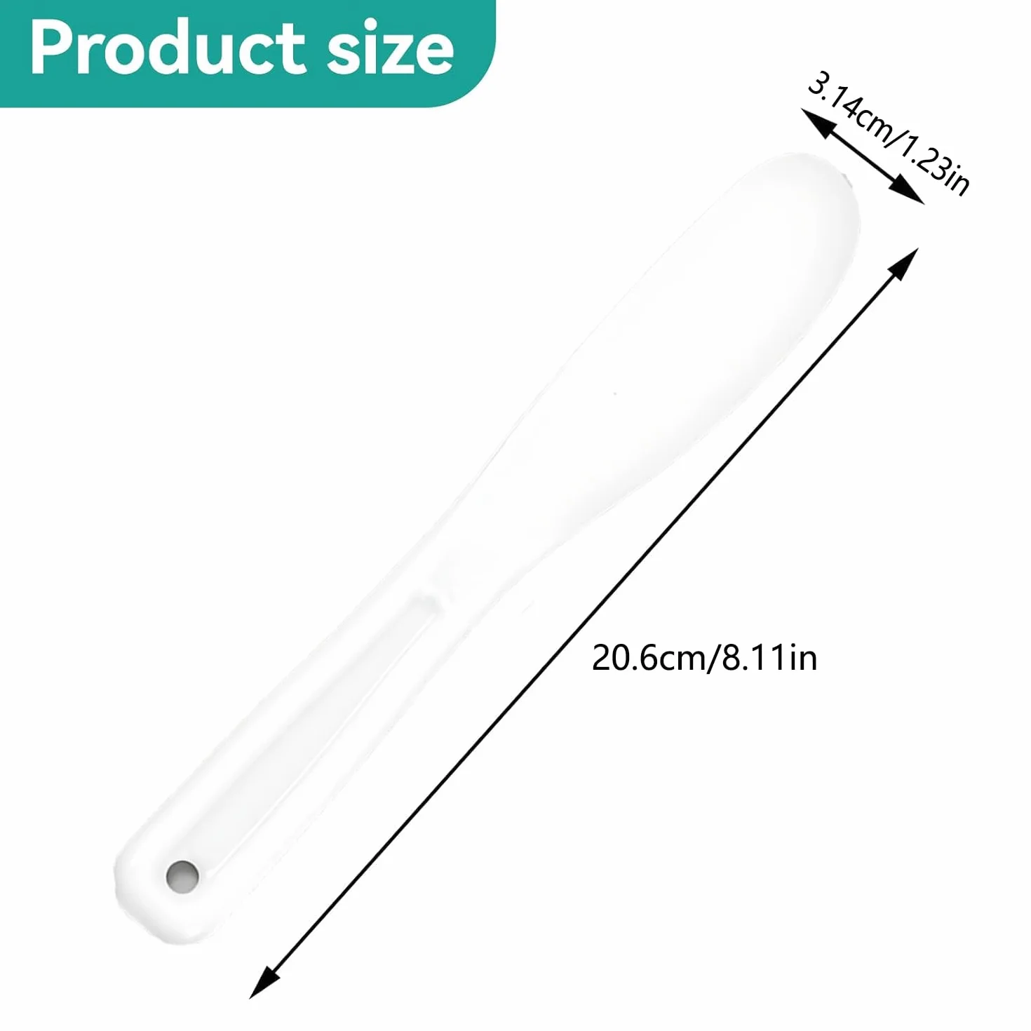 4 Pezzi Spatola per Maschera Facciale, Cosmetica Maschera Spatola, Plastica Spatole per Cosmetico, Applicatore Cucchiaio di Miscelazione, Cura della Pelle Spatole, per La Cura Della Pelle