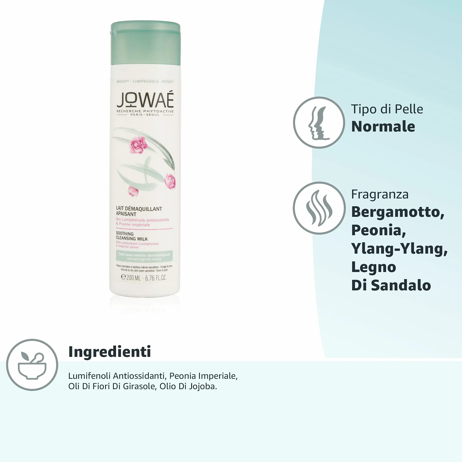 Jowae Jowae Lait Demaquillant 200 ml - 200 ml