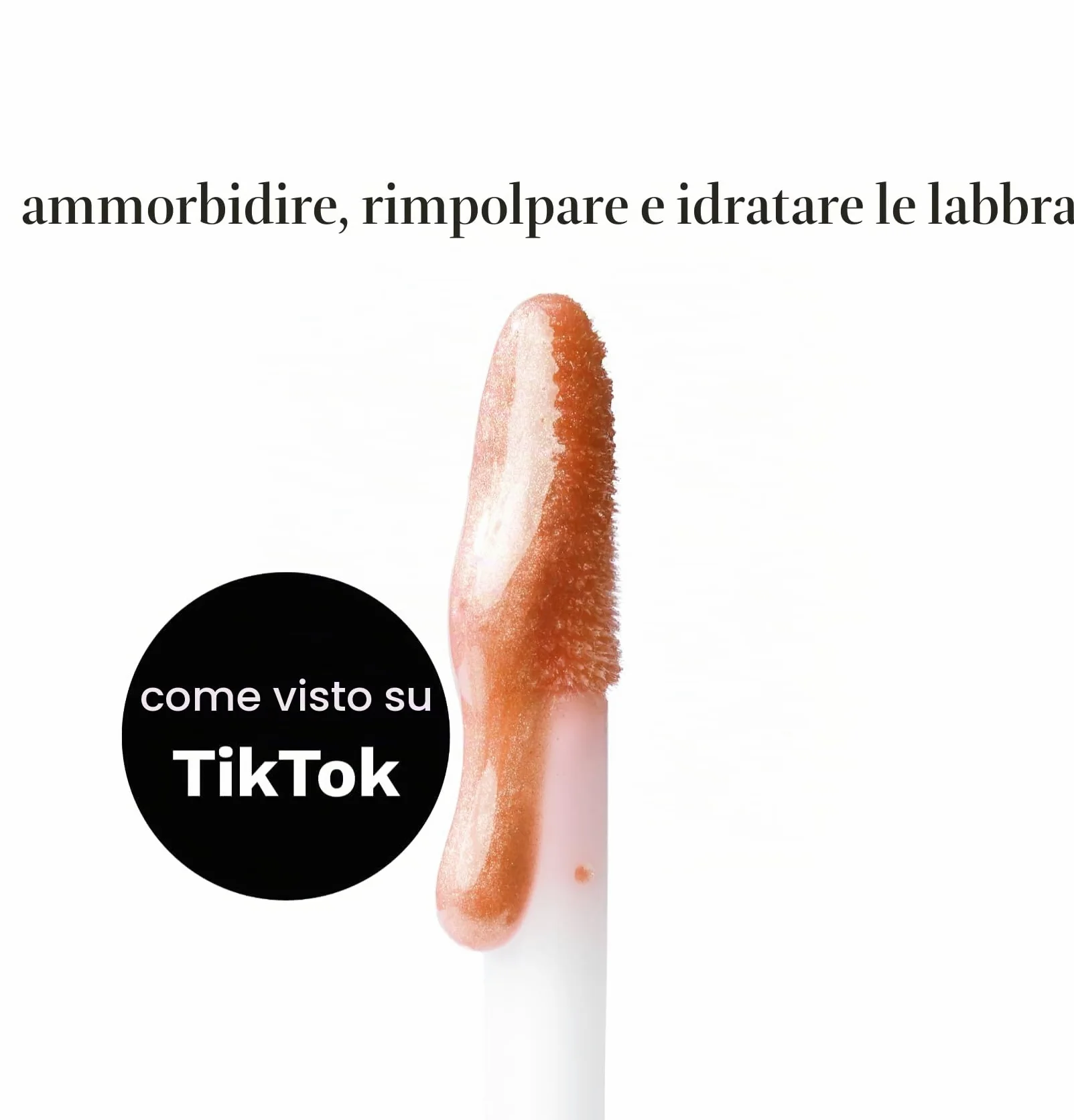 City Beauty City Lips Lucidalabbra volumizzante - Lucidalabbra ultra brillante per labbra più carnose e dall'aspetto più giovane | Trattamento labbra idratante e levigante con acido ialuronico