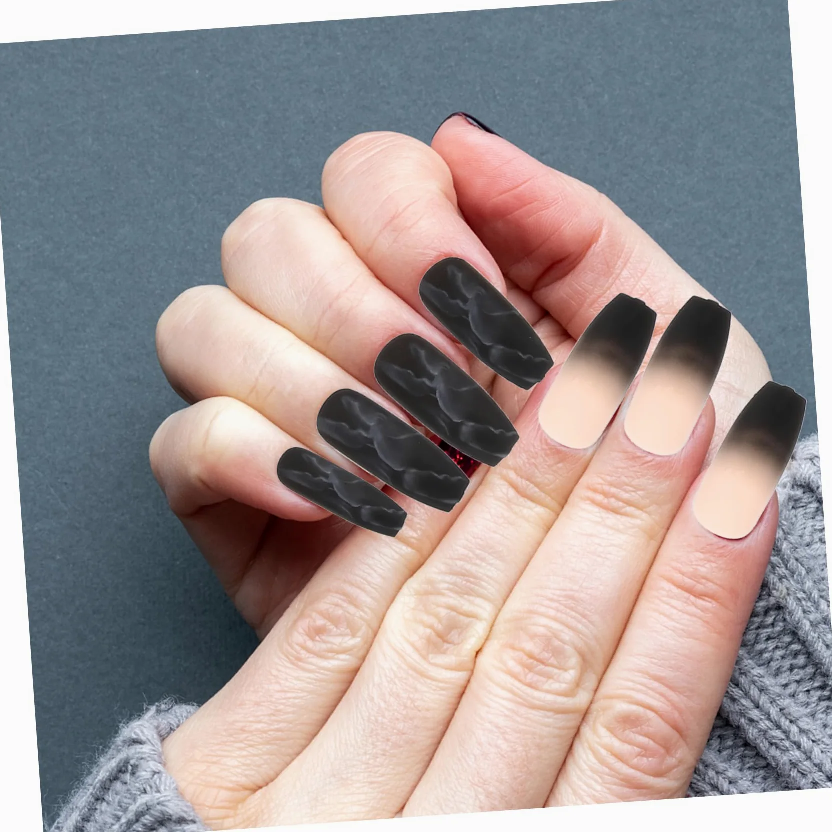 Ipetboom 5sets Unghie Per Halloween Decorazioni Unghie Adesive Facili Usare Per Manicure Festive Nail Art Per e