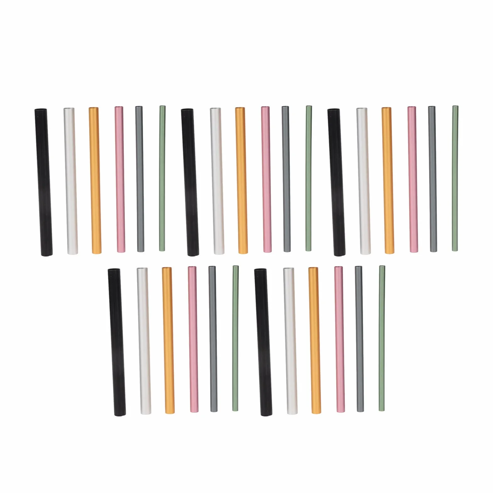 6 Pezzi Bastoncino per Modellare le Unghie, Asta per modellare le punte delle unghie, Nail Art C Curve Rods Bastoncini per Modellare le Unghie per Uso Domestico e per Saloni di Bellezza