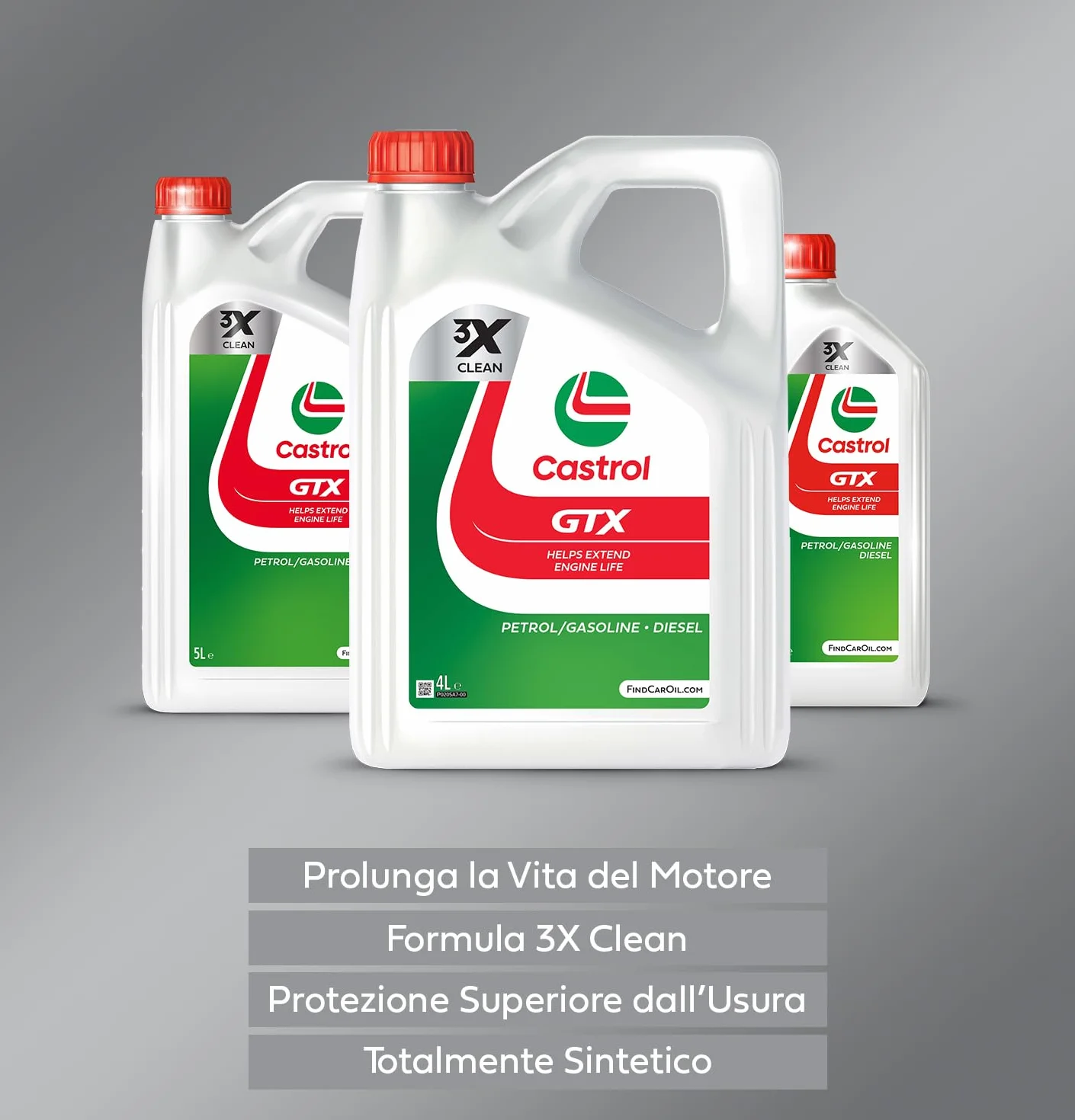 Castrol GTX 5W-30 C4 Olio Motore 5L