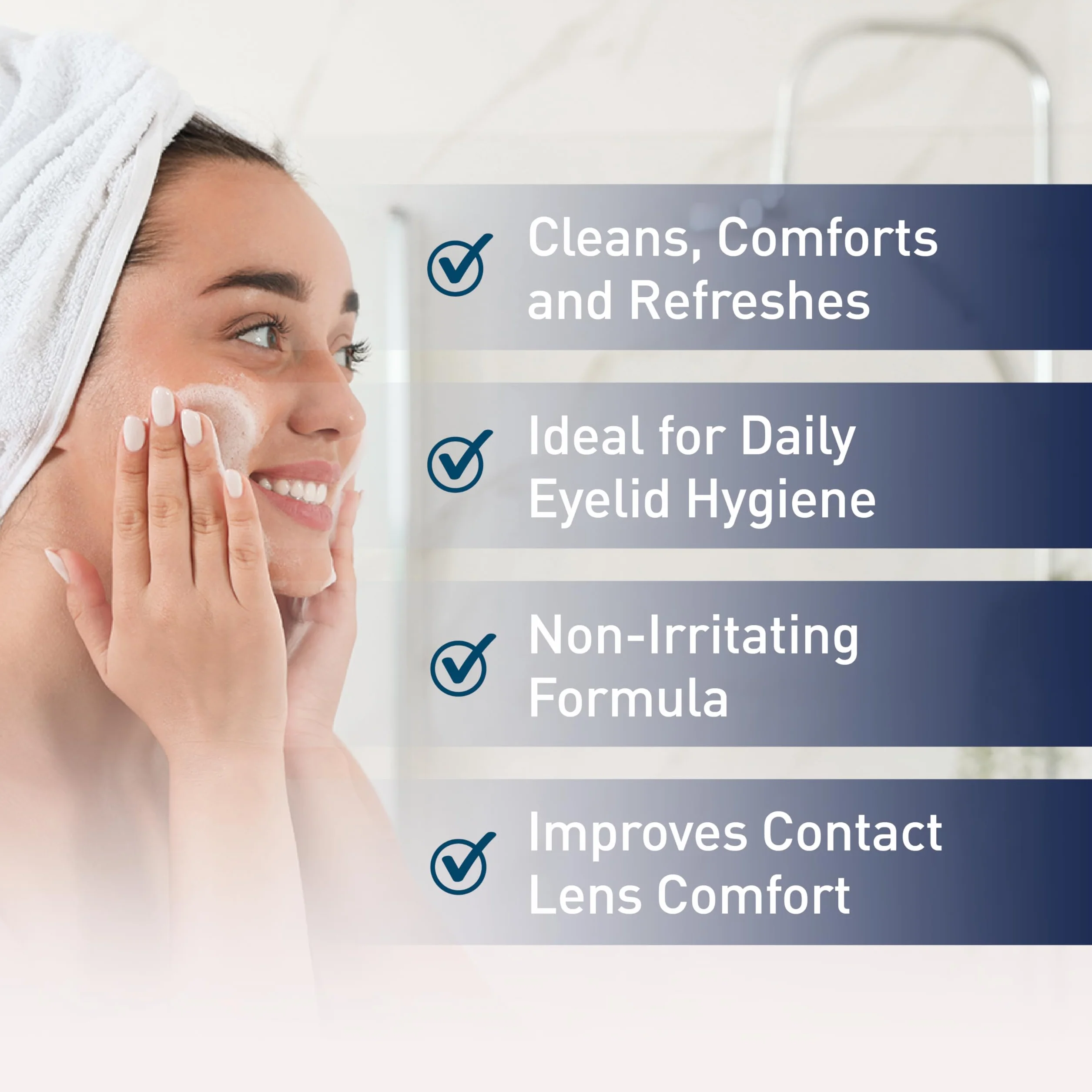 Ocusoft Eyelid Scrub Foaming Eyelid Cleanser - 50 Ml
