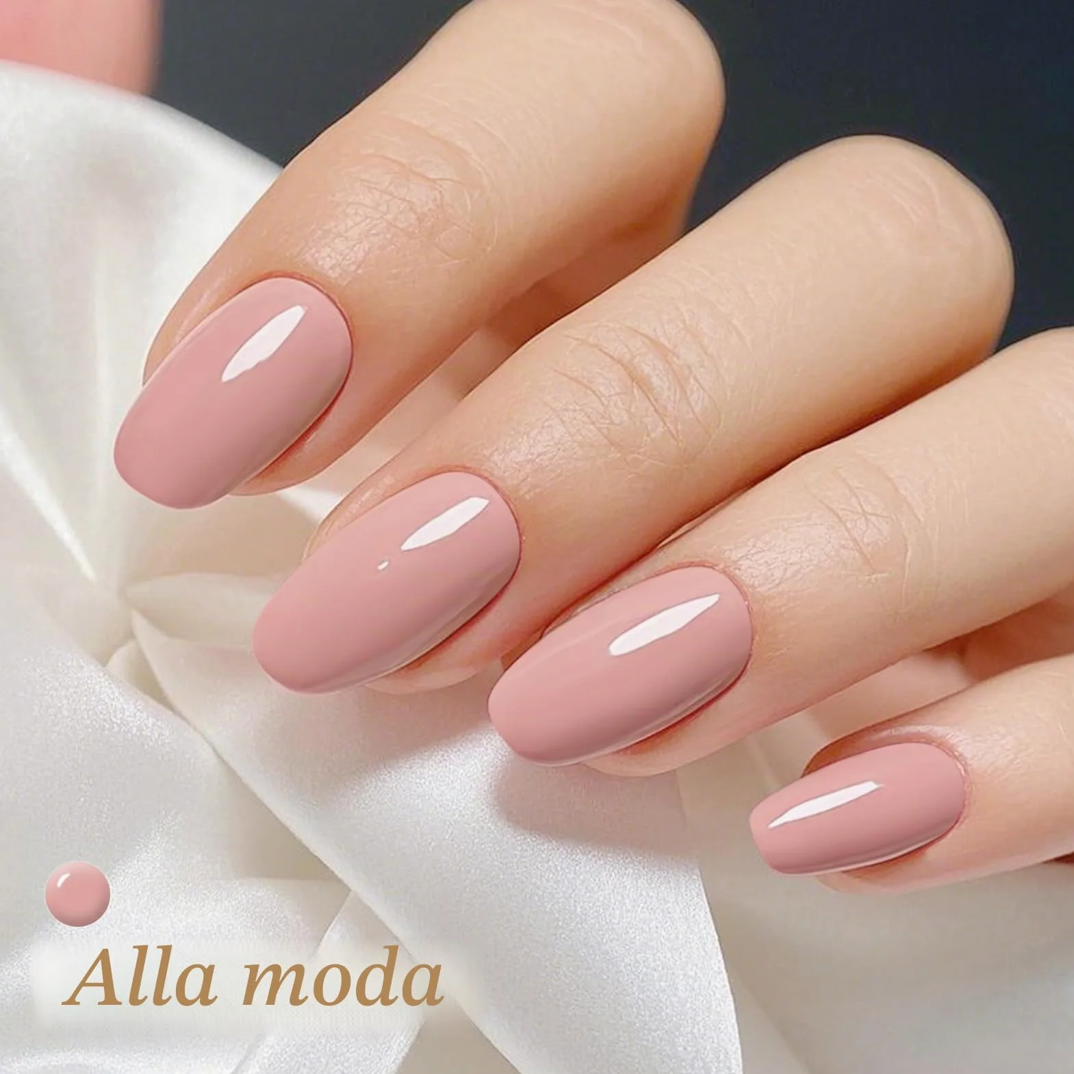 Born Pretty Set di smalti UV in gel, 52 pezzi, colore nude, rosa, rosso glitterato | Unghie in gel con base, top coat e top coat opaco, soak-off, mini UV LED, regalo