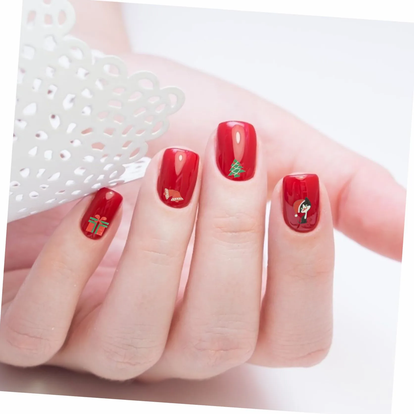 FRCOLOR 144 Fogli Adesivi Natalizi Decalcomanie Del Tatuaggio Di Natale Decorazione Delle Decalcomanie Per Di Capodanno Per Per Regali Di Natale Pvc