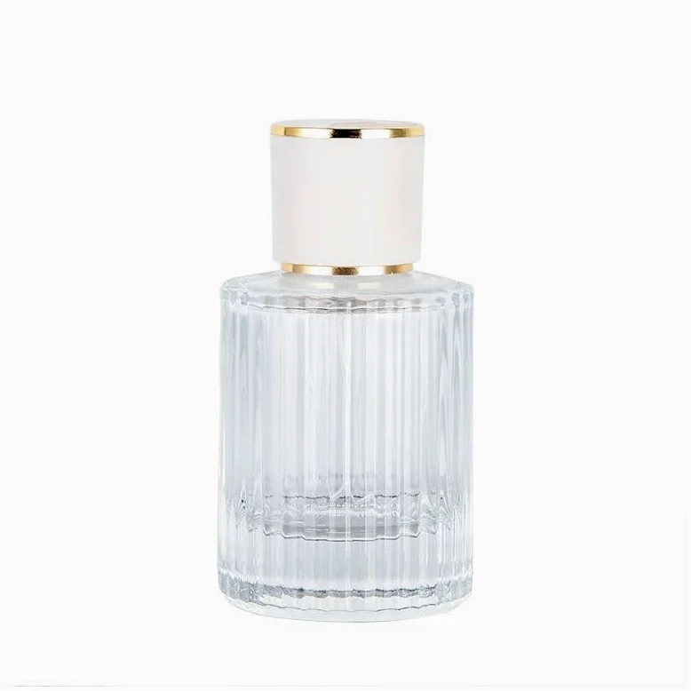 30 / 50ml Flacone Spray per Profumo atomizzatore con Tappo a Vite Bottiglie per Profumo Spray a Strisce Verticali Bottiglia di Profumo con Pompa per Viaggi di Lavoro quotidiani