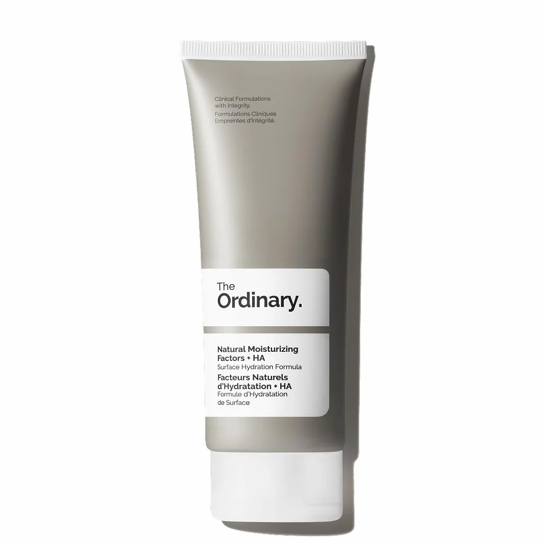 The Ordinary Natural Moisturizing Factors + HA 100ml, Fattori Naturali di Idratazione + Acido Ialuronico, Idratante leggero per supporto della barriera cutanea e idratazione
