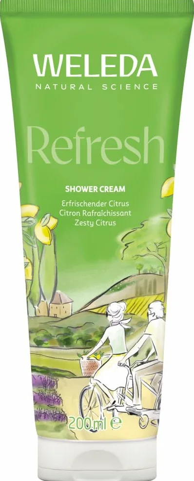 Weleda WELEDA Refresh - Doccia rinfrescante Citrus (6 x 200 ml)