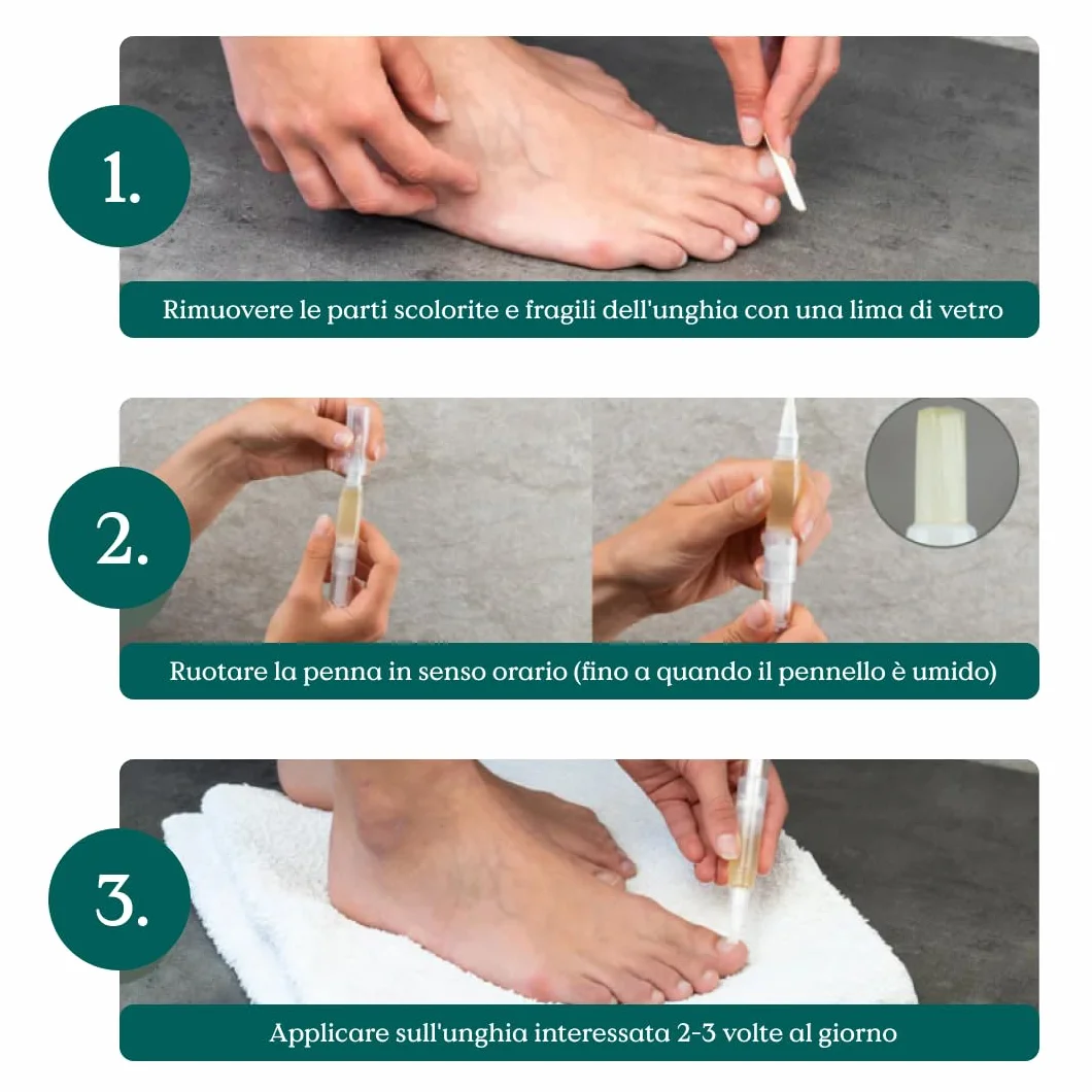 L'Originale Health Routine Nail Care Pen – Cura Fungina Unghie con Olio di Tea Tree