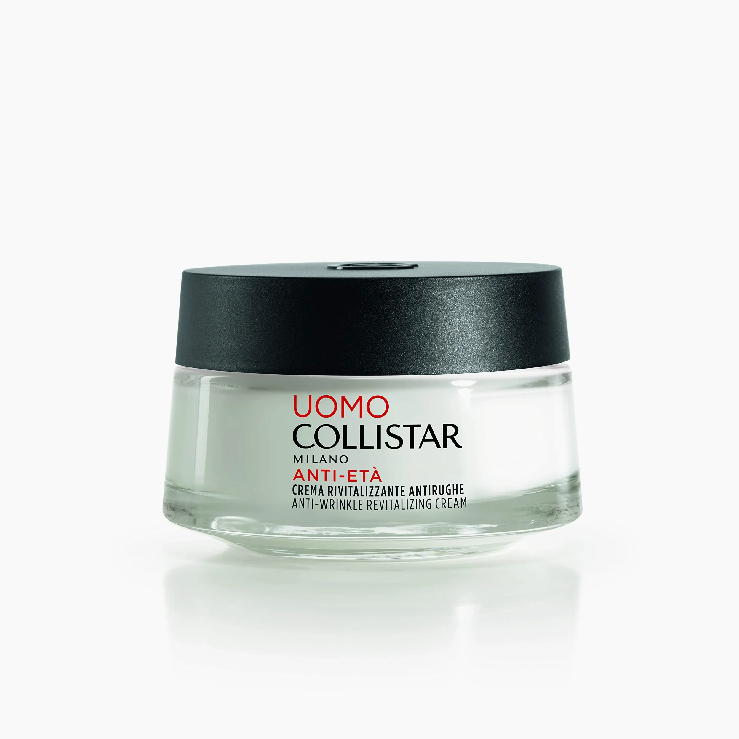 Collistar Hydra Uomo Idratante Freschezza Totale Viso e Occhi, Crema-Gel fresca e leggera & Linea Uomo Crema Antirughe Rivitalizzante, Previene le Rughe e Rimpolpa Quelle Esistenti dall'interno