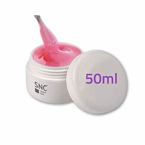 Gel Costruttore Rosa natural LED/UV Masterline System Pro 50ml per ricostruzione unghie metodo trifasico - Made in Germany