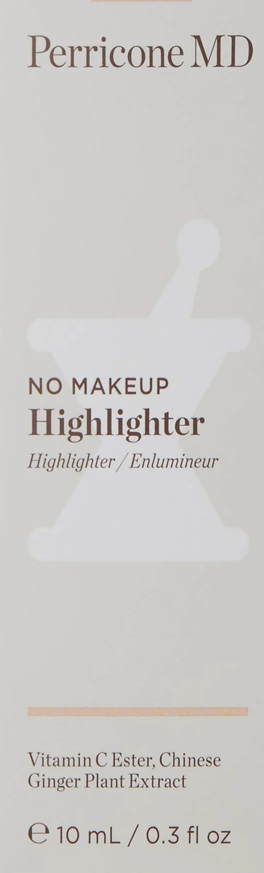 Perricone MD No Makeup Highlighter 10ml | Liquid-gel highlighter for dewy radiance, soft glow and brighter-looking skin.