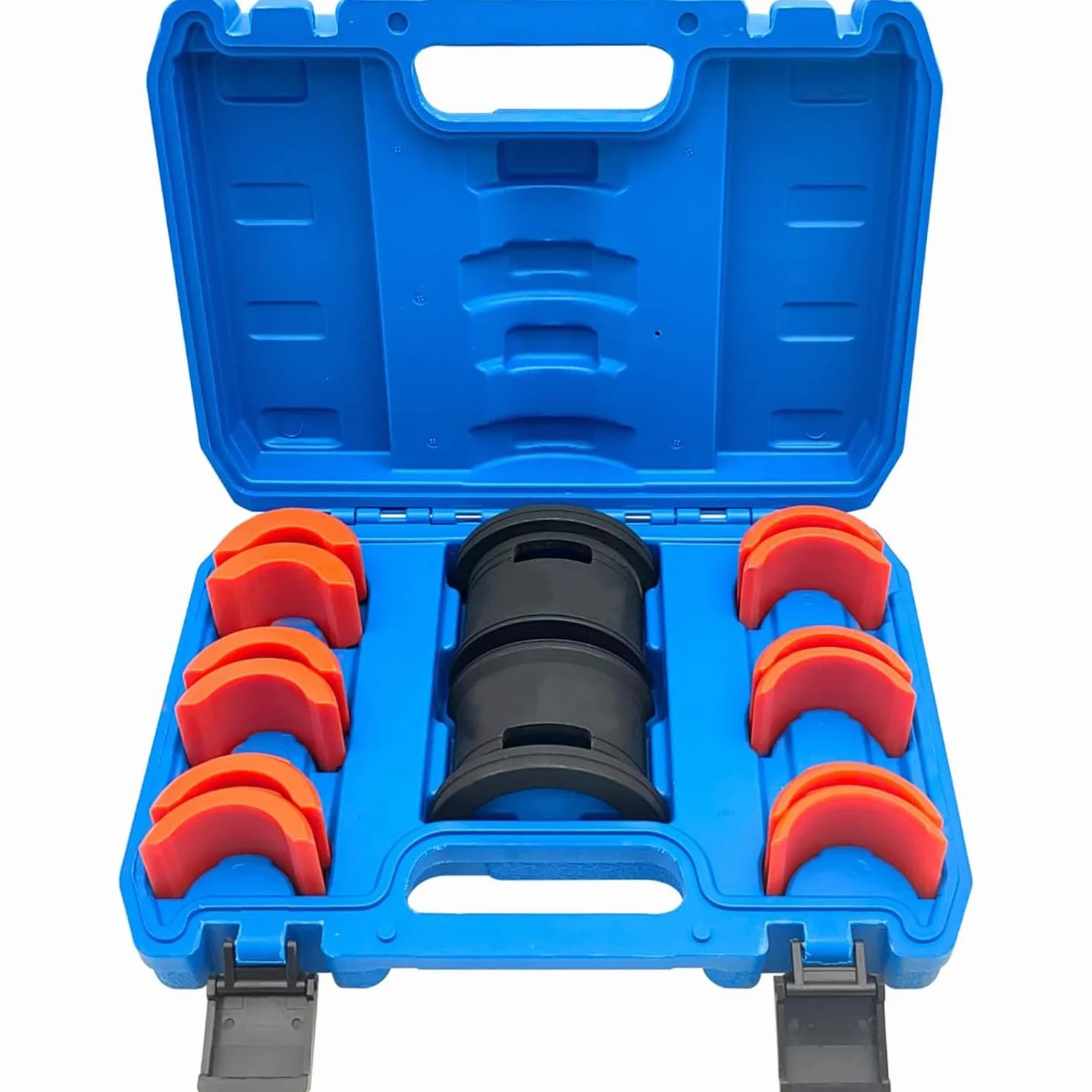 Kit Universale da 14 Pezzi per Installazione Paraoli Forcelle Moto, Compatibile con Forcelle da 35 mm a 50 mm