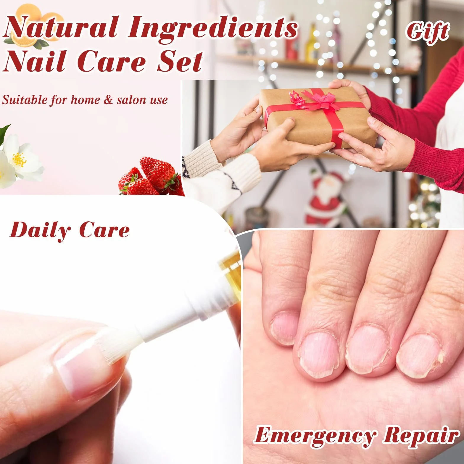 Olio per Unghie e Cuticole Penna a Sfera 8 Penne ad Olio per Cuticole, Idrata e Nutre in Profondità, Ripara Unghie Screpolate, Protezione Pelle, Promuove Crescita Unghie, Nail Care Pen