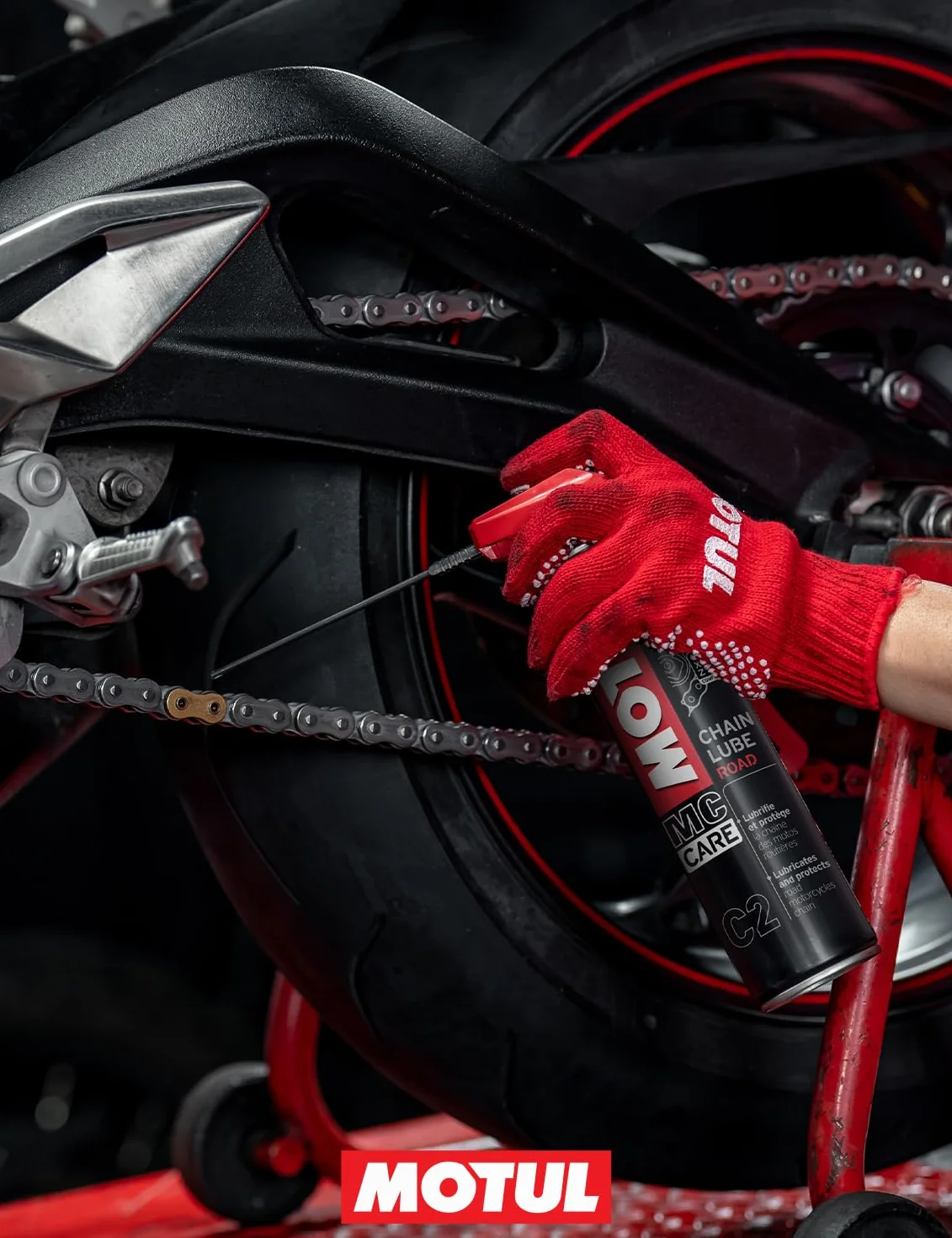 MOTUL C2 Chain Lube Road Lubrificante per catena 400 ml