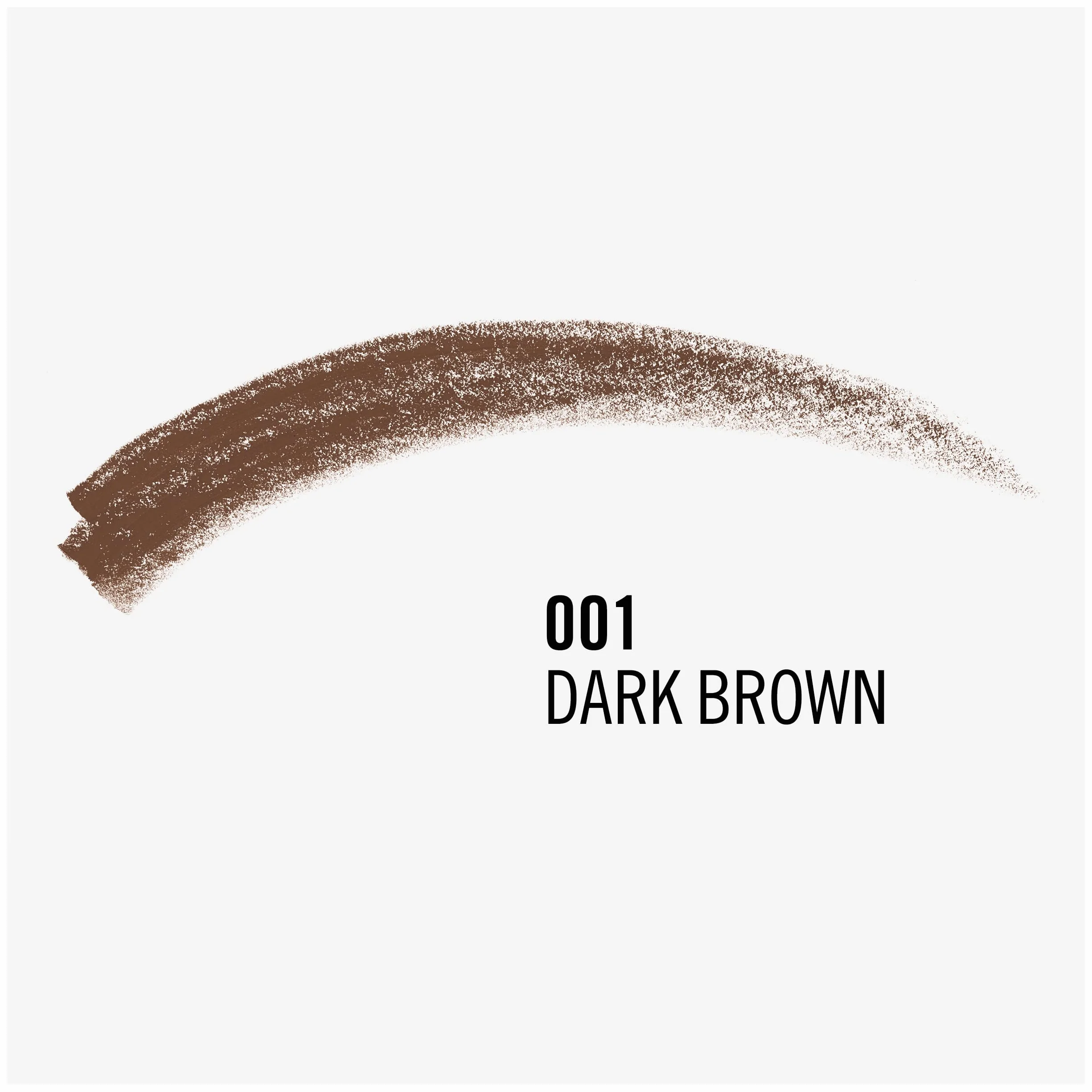 Rimmel London Matita Sopracciglia Professional Eyebrow Pencil, Formula a Lunga Durata, Pettinino Incorporato, 001 Dark Brown, 1,4 g