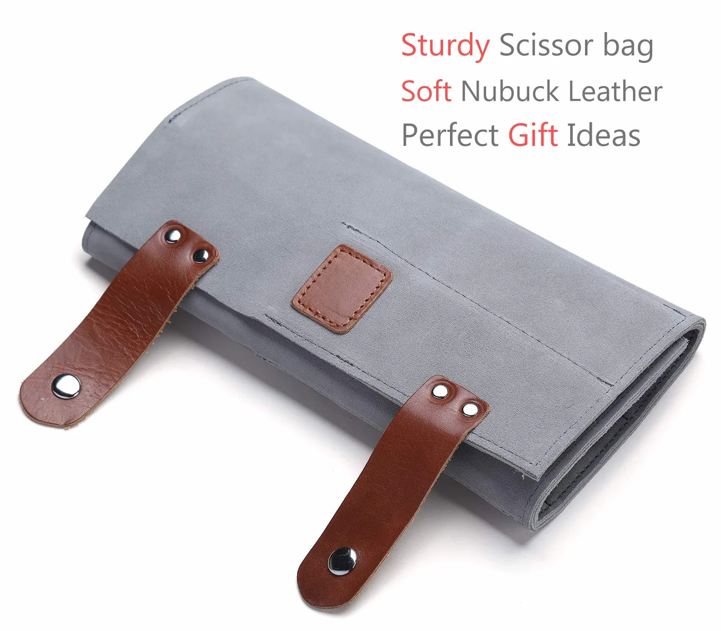 Custodia porta forbici per parrucchieri e saloni di bellezza, 12 tasche