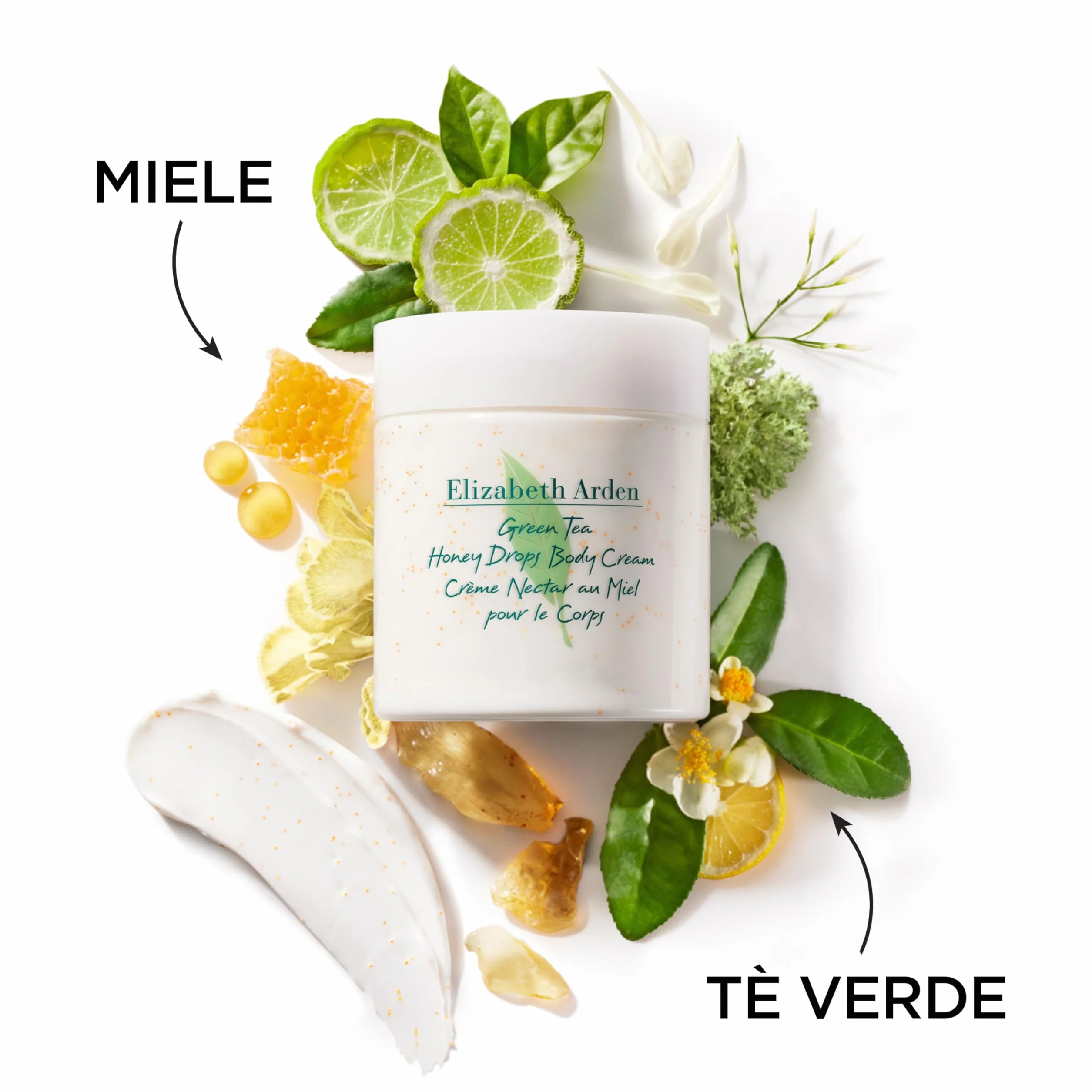 Elizabeth Arden Green Tea Honey Drops Crema Corpo Tè Verde Gocce Miele Rivitalizza Idrata Pelle