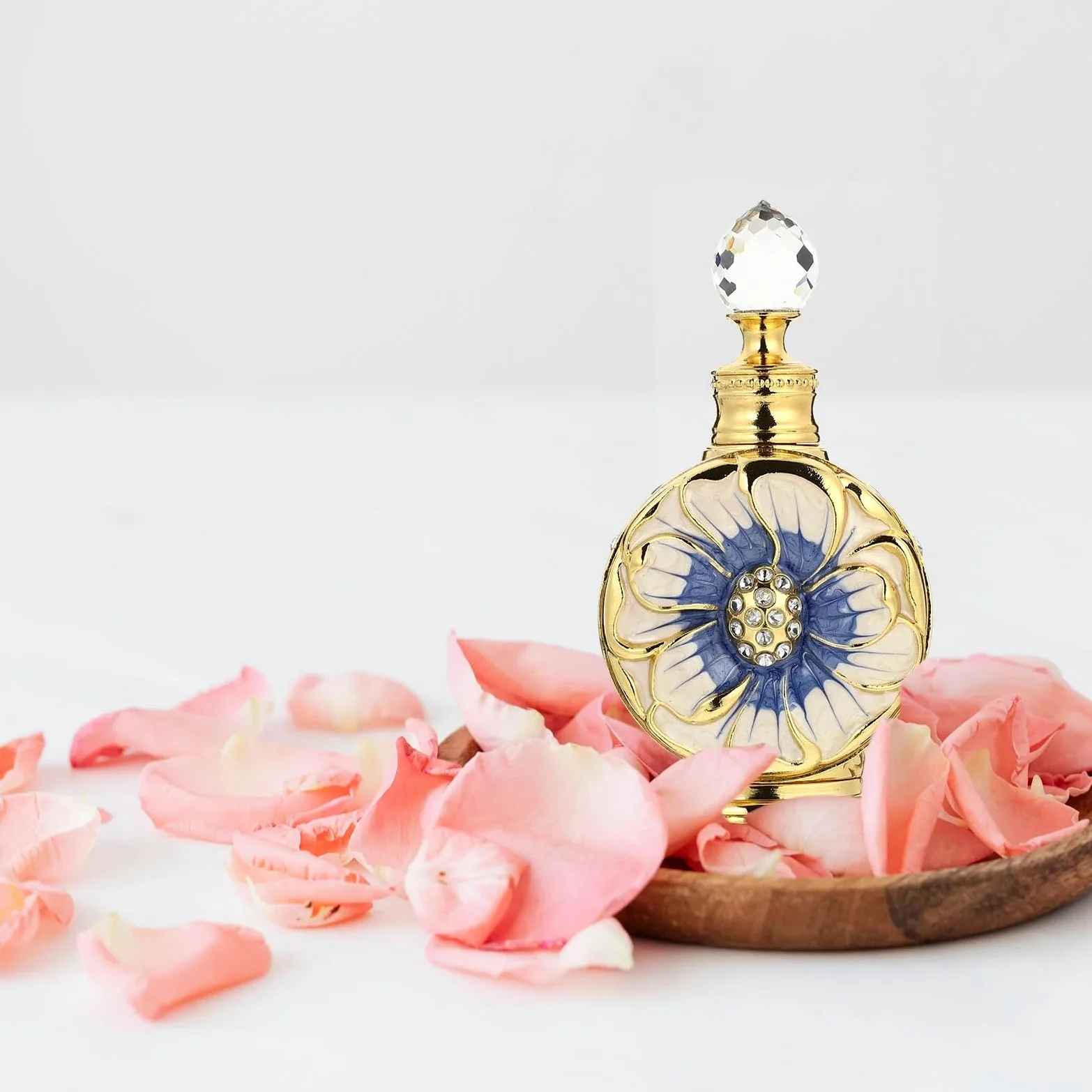 Bottiglia di profumo da 12 ml olio essenziale viaggio, dispenser vuoto in vetro, contenitore conservazione sicura vintage con chiusura ermetica Per Feste E Banchetti