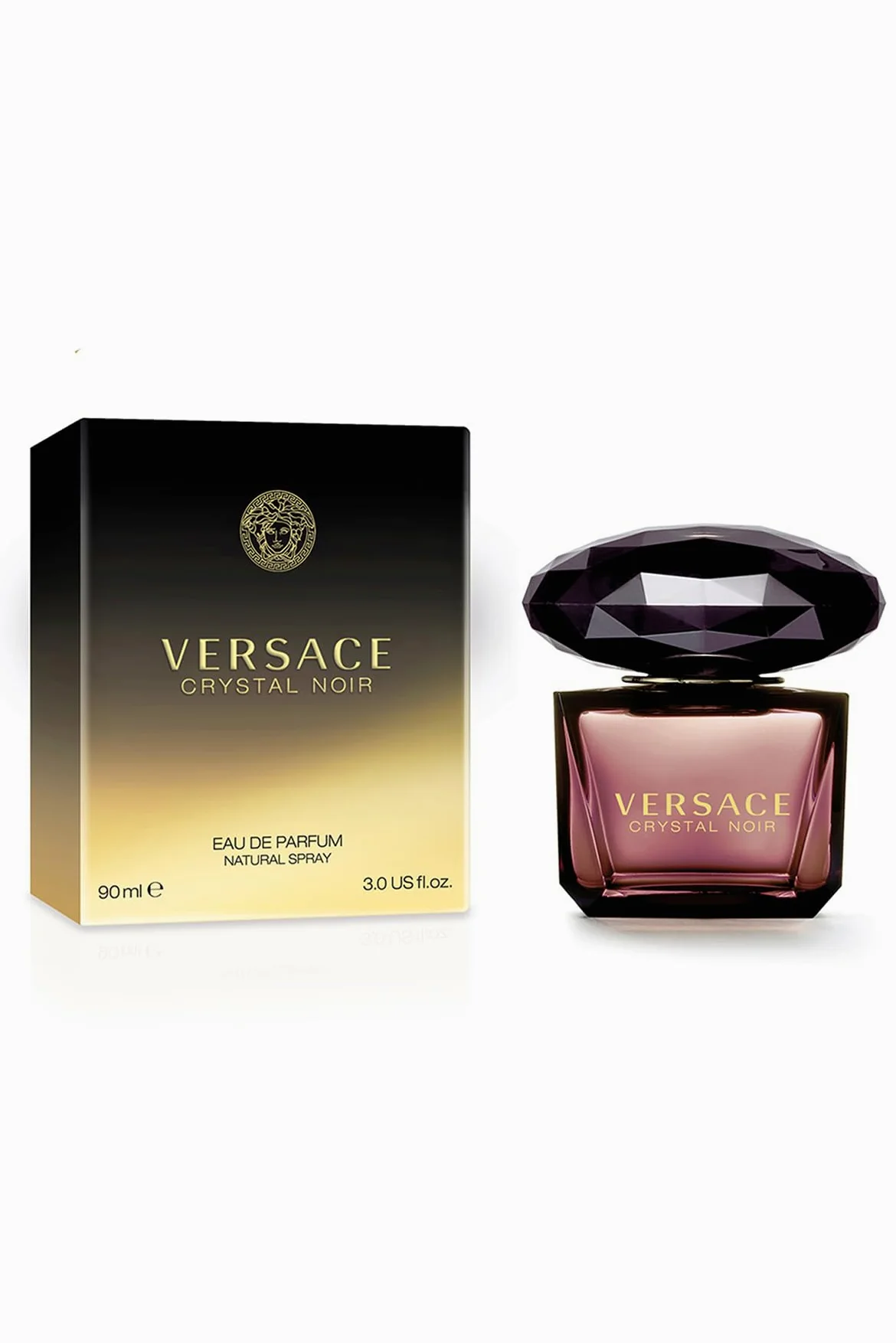 Versace Crystal Noir Donna Profumo Eau De Parfum Spray 90 ml