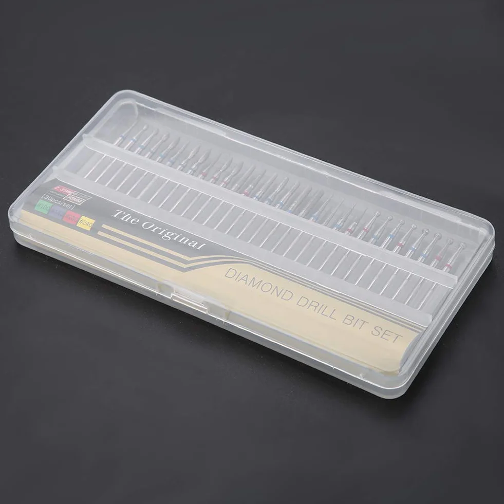 Set 30 Pezzi Punta da Trapano per Unghie, Lime per Manicure, Smerigliare, Lucidare