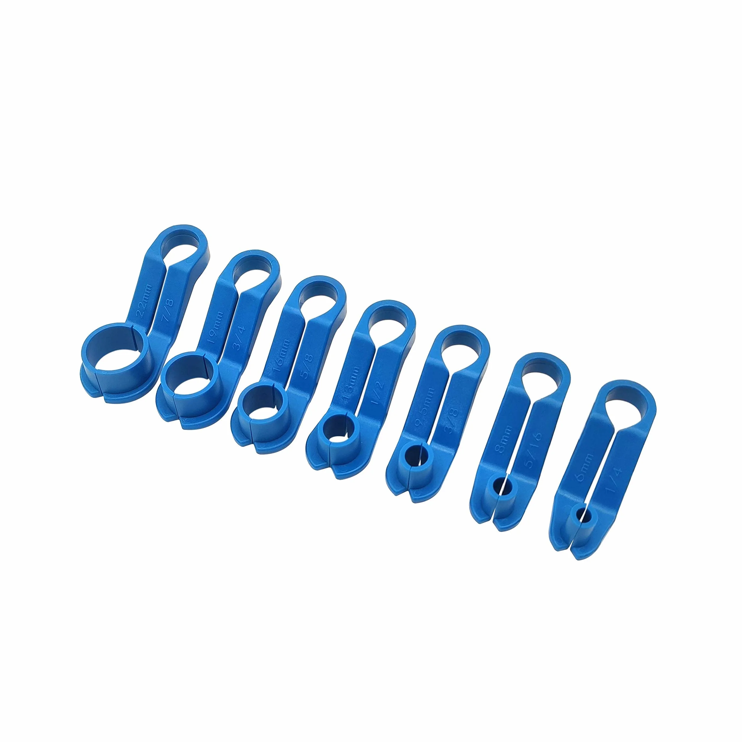 ZKTOOL Set di Attrezzi per Scollegare Linea Carburante AC 7 Pezzi 1/4 5/16 3/8 1/2 5/8 3/4 7/8 Pollici per Ford GM Chrysler Mazda