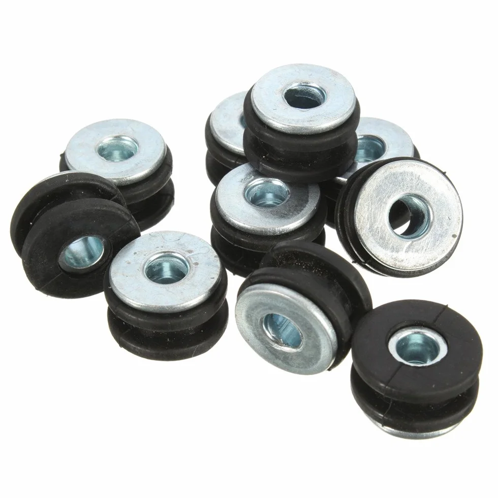 GOZAR Moto Gommini Bolt Honda Yamaha Suzuki Kawasaki 10Pcs